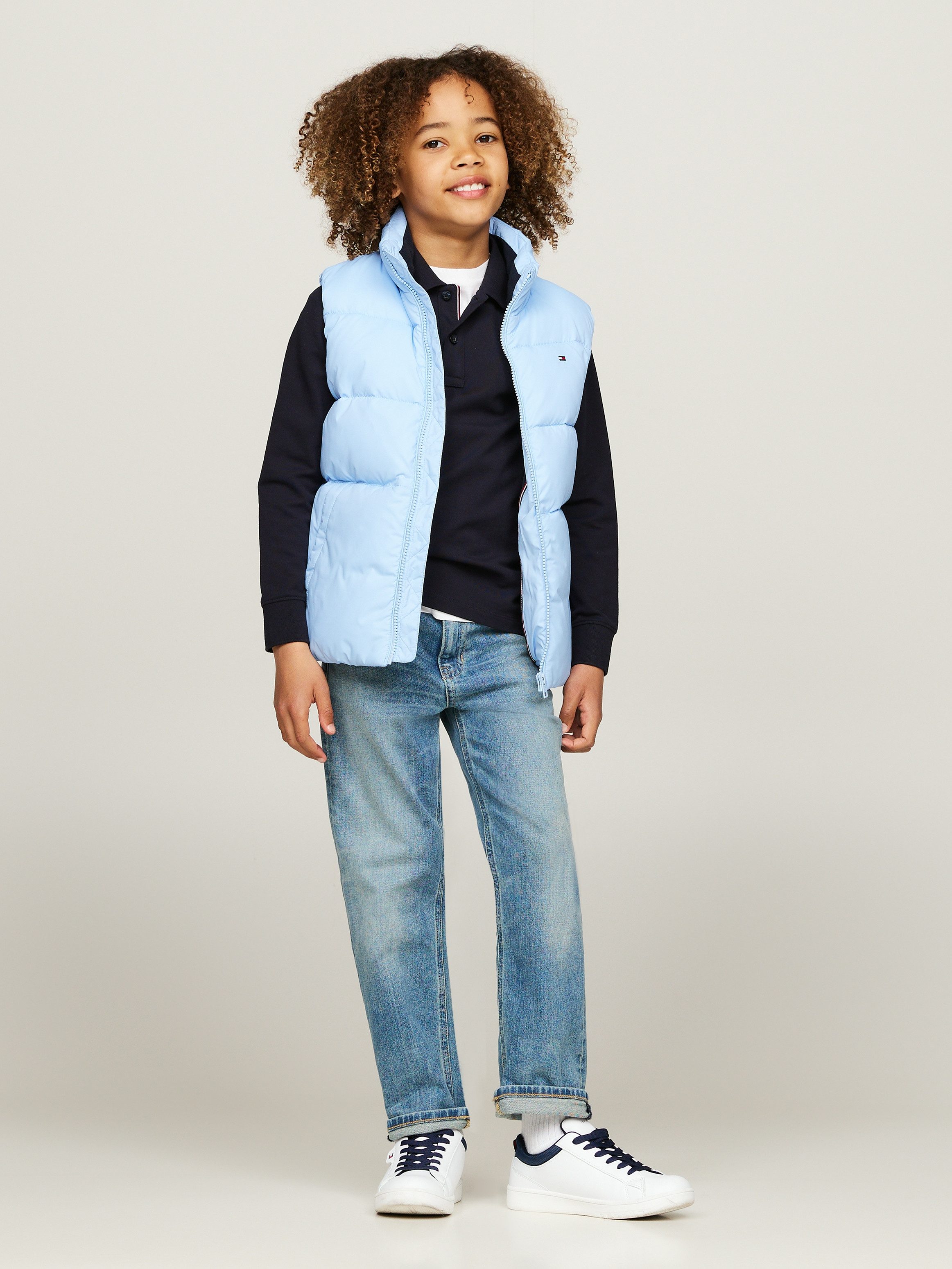Tommy Hilfiger Bodywarmer ESSENTIAL PADDED VEST Kinderen tot 16 jaar met logostiksel