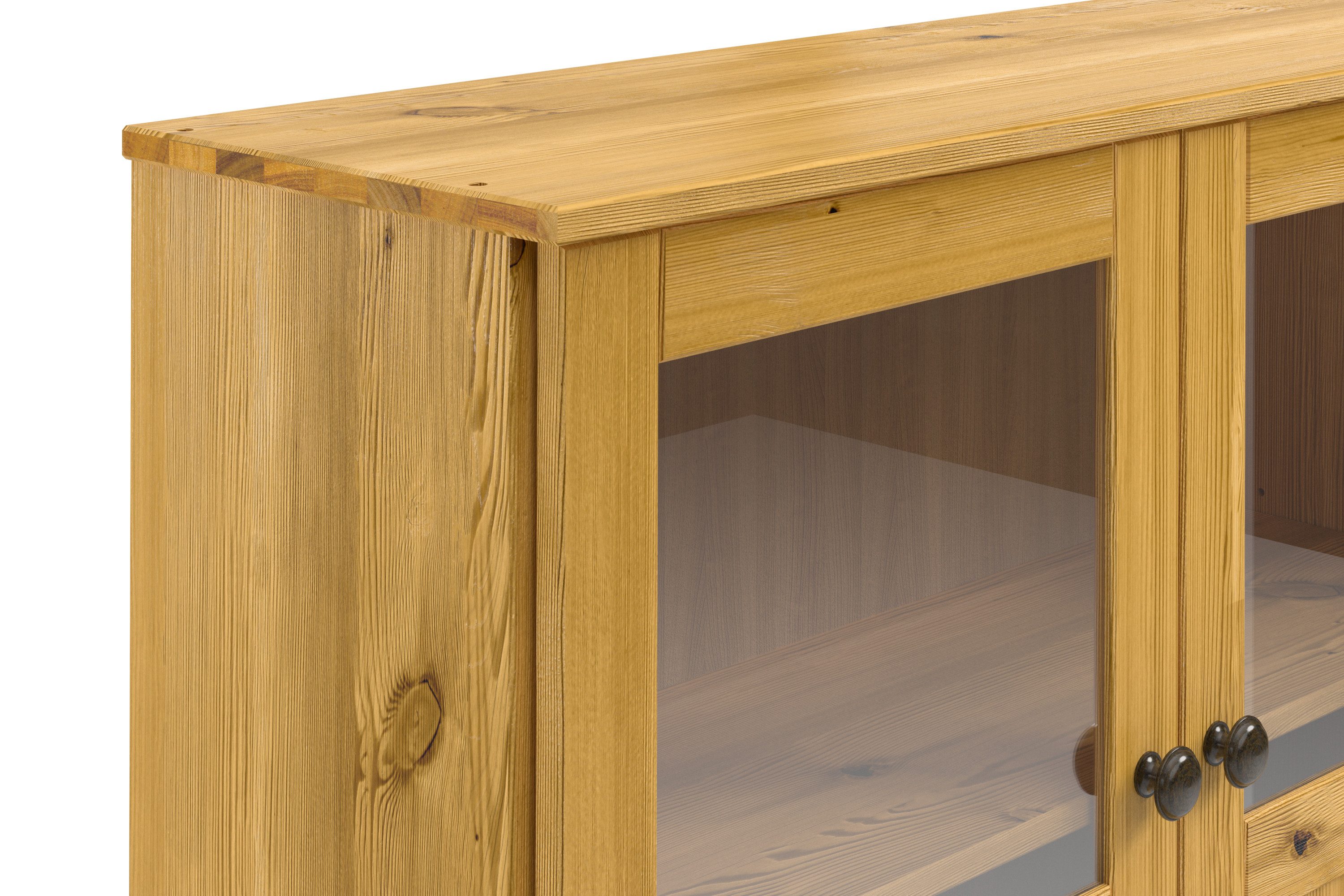 Home affaire Keukenbuffet Alby2 Met metalen grepen, breedte 85 cm