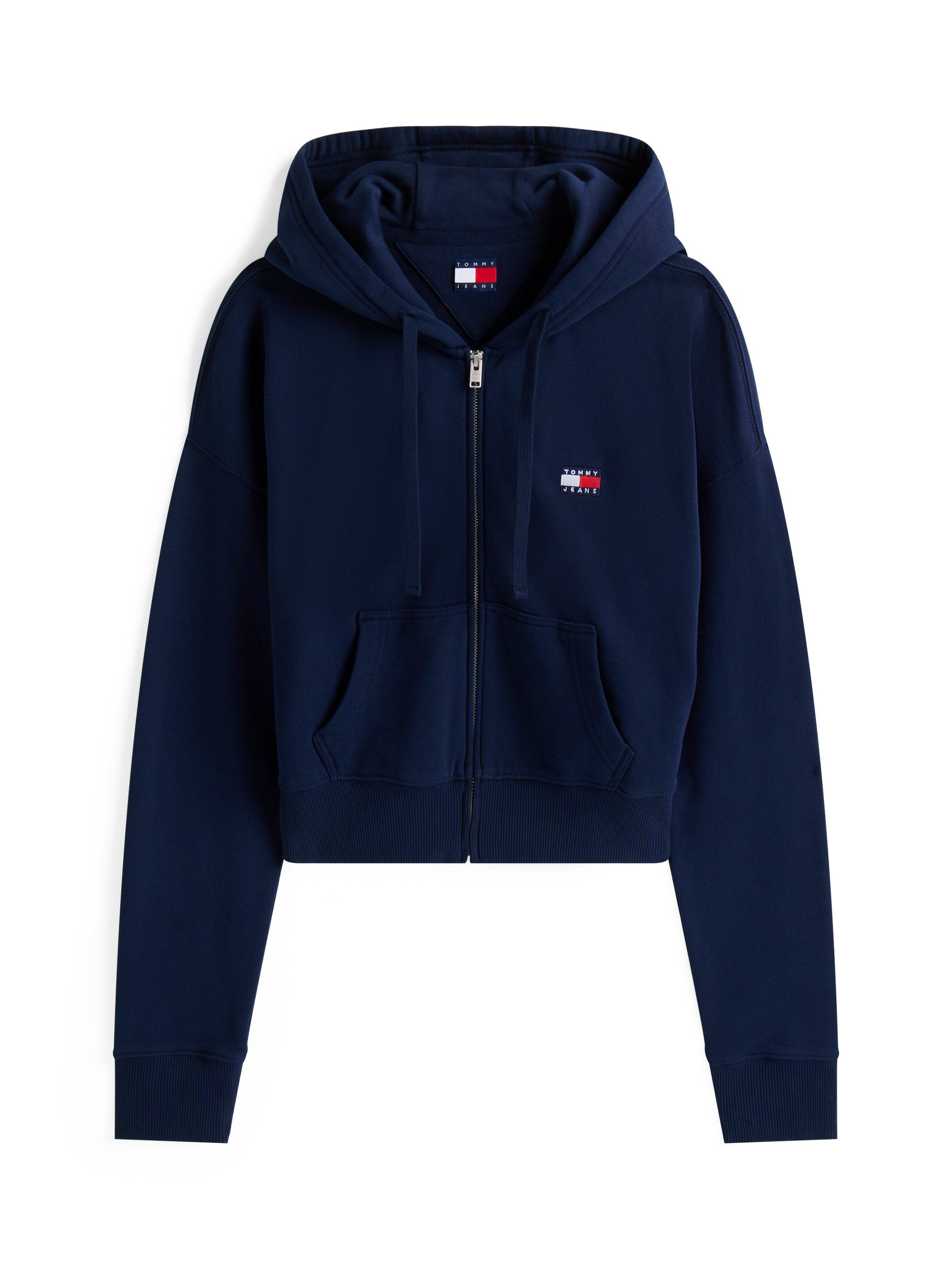 TOMMY JEANS Capuchonsweatvest TJW BXY CRP ZIP THRU HOODIE