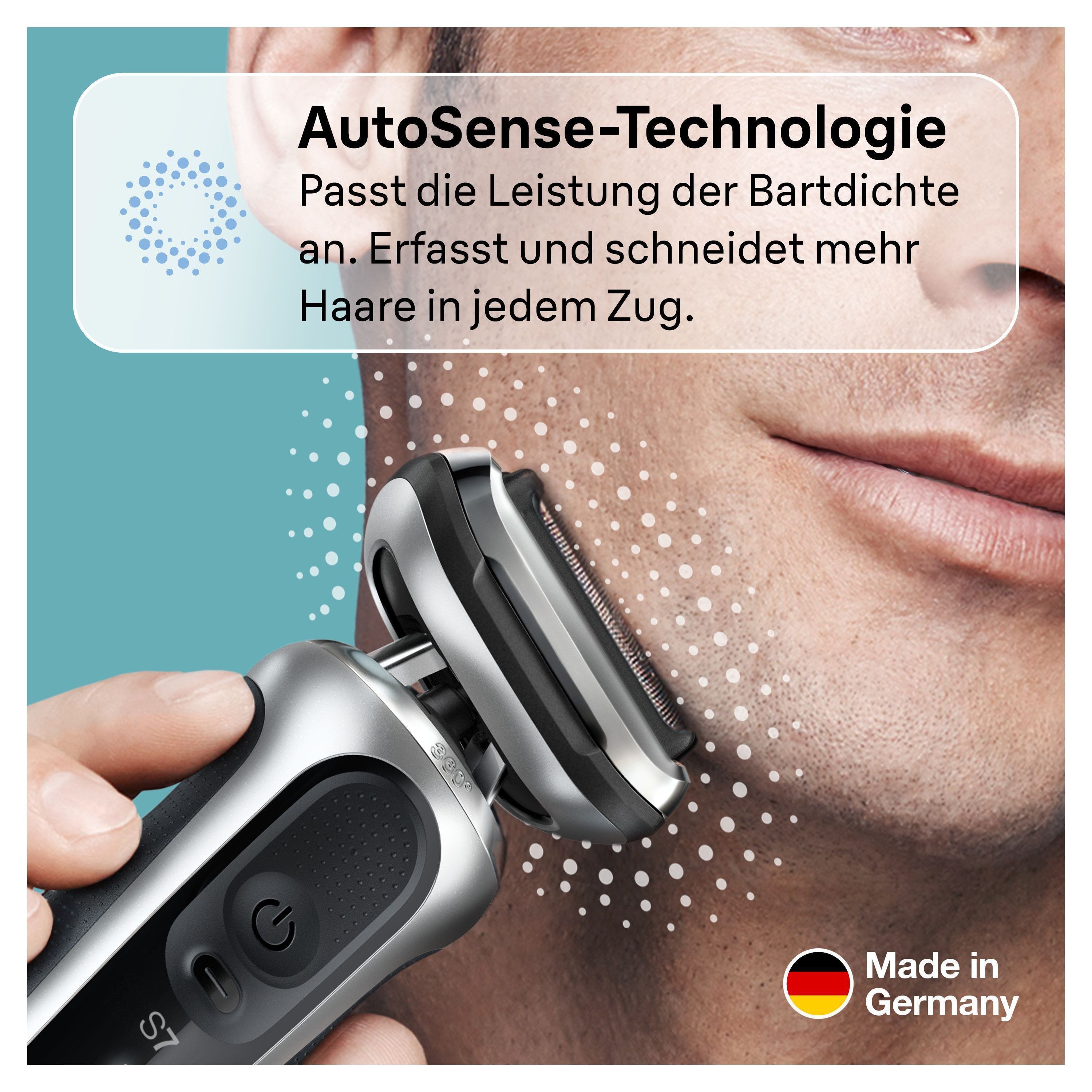 Braun Elektrisch scheerapparaat Series 7 71-S4200cs Wet&Dry, precisietrimmer