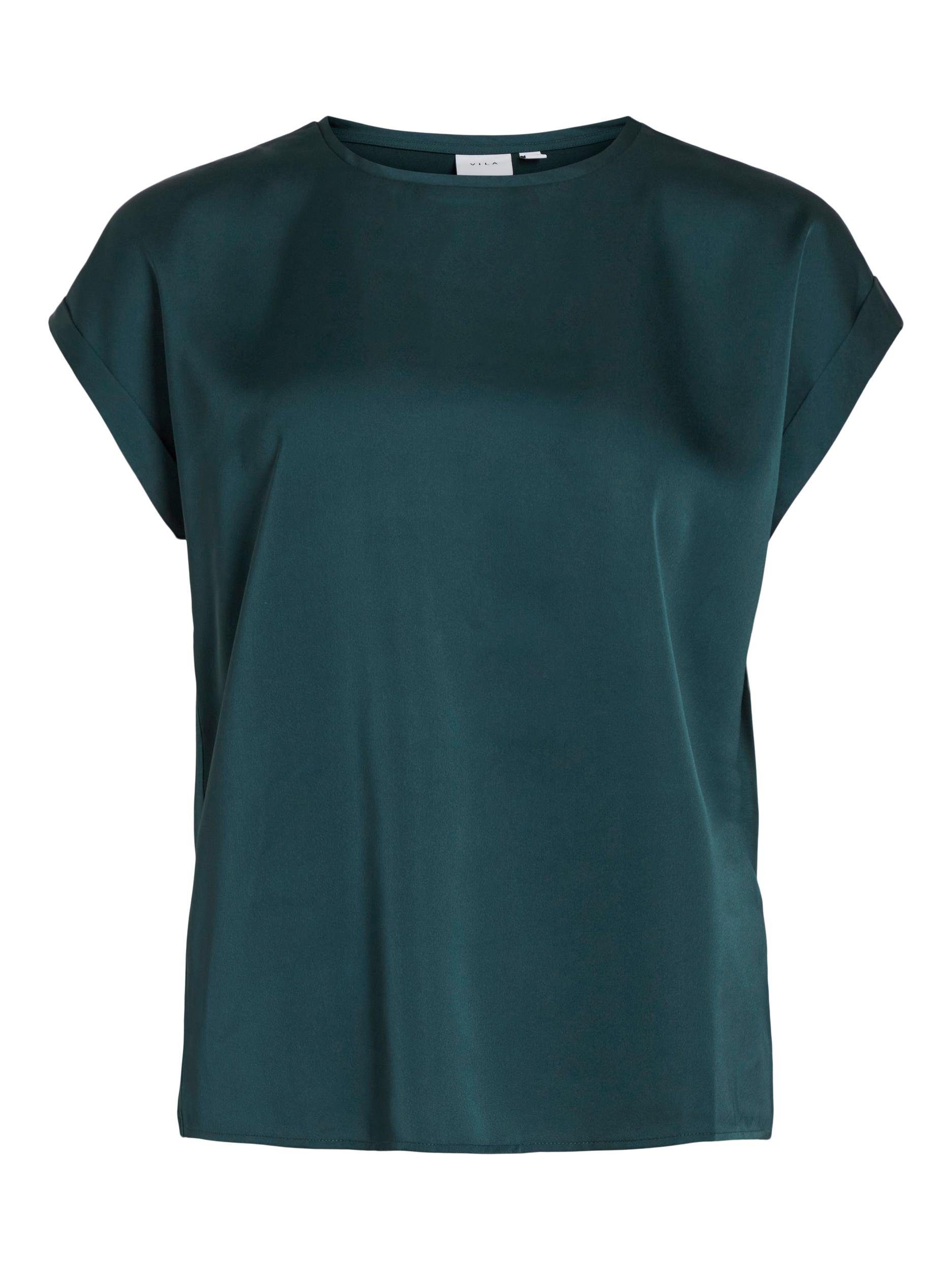 Vila Shirt met korte mouwen VIELLETTE S S SATIN TOP NOOS