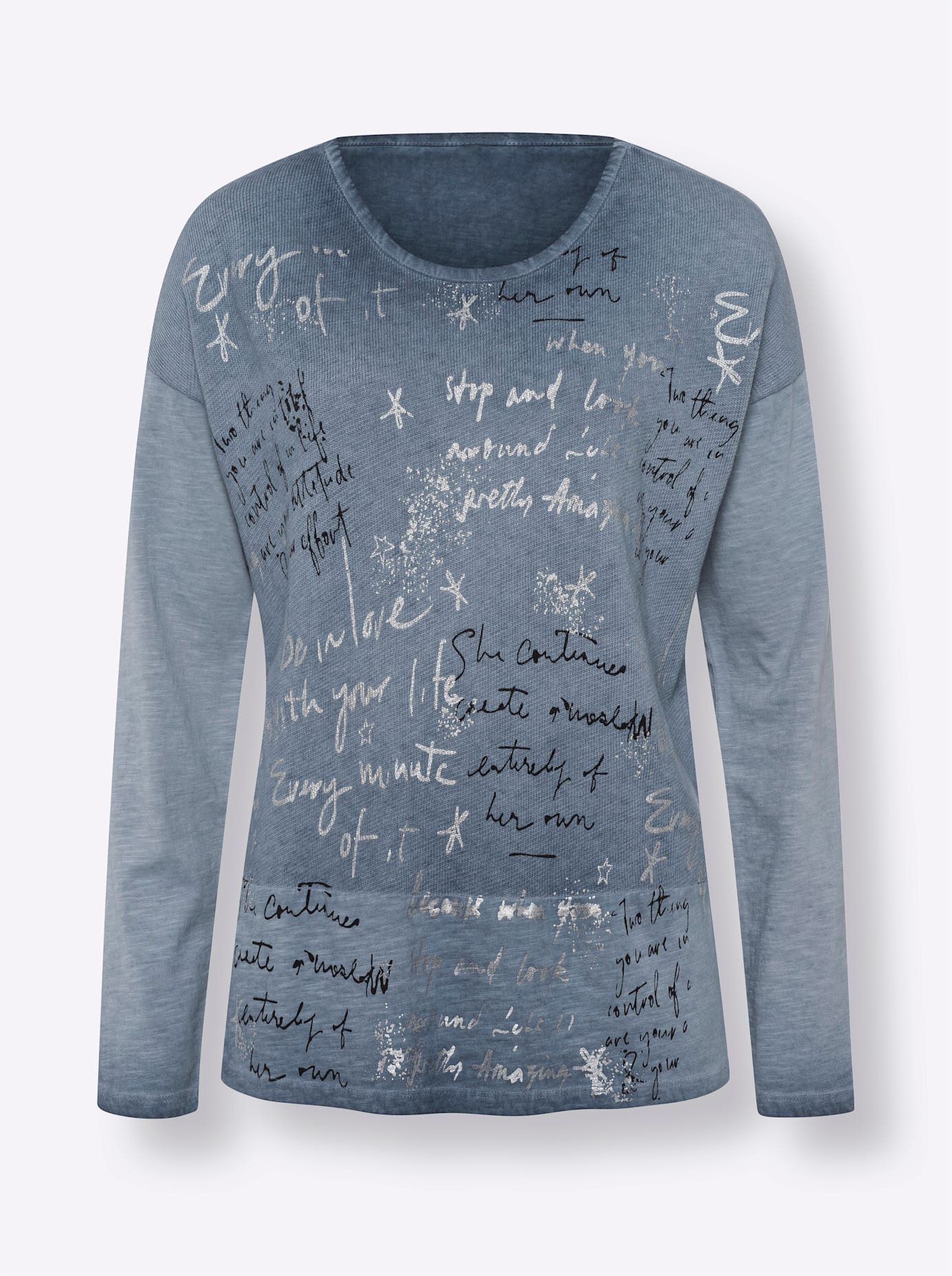 heine Shirt met lange mouwen Shirt (1-delig)