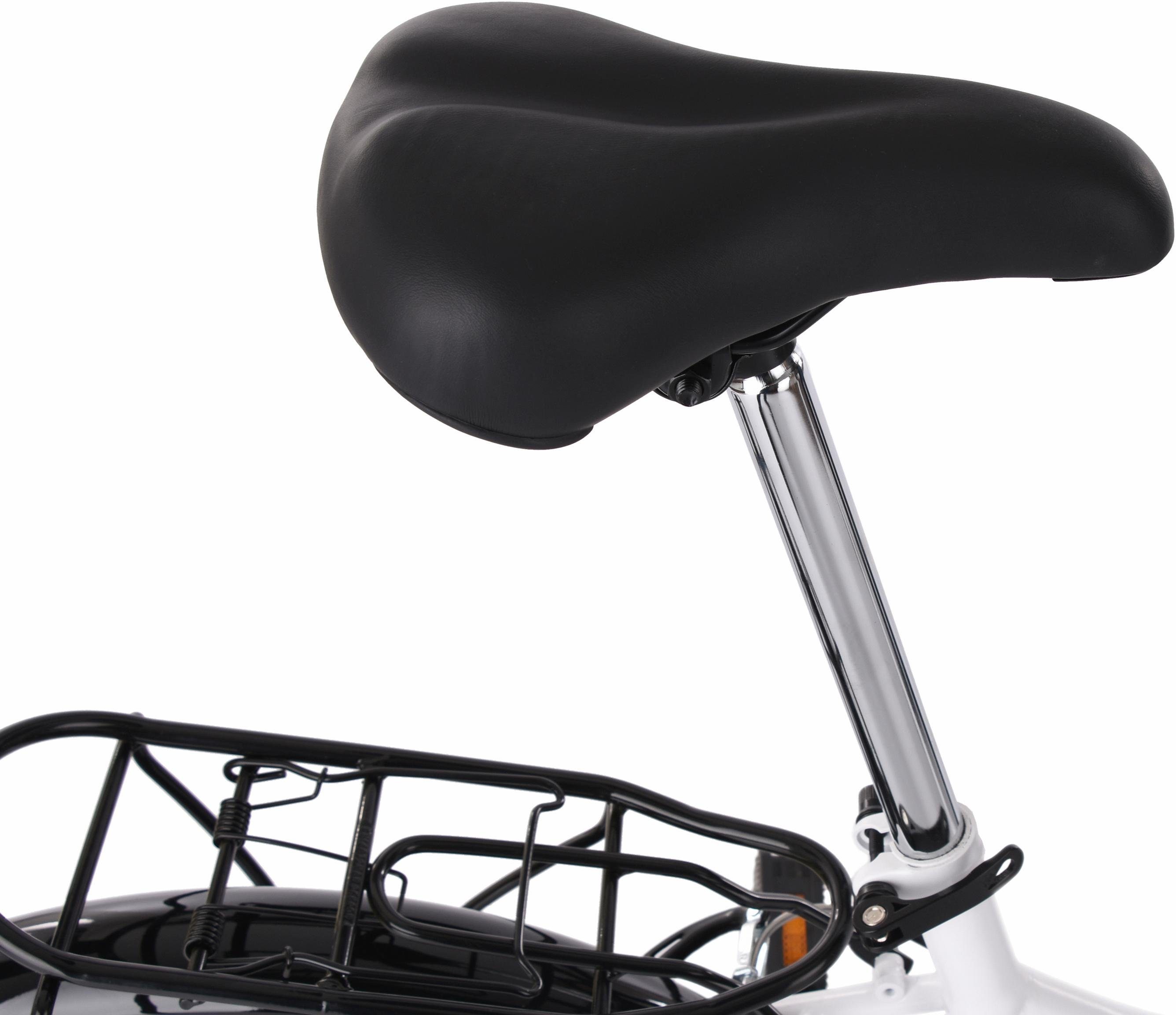 KS Cycling Vouwfiets Foldtech voor dames en heren, kettingversnelling