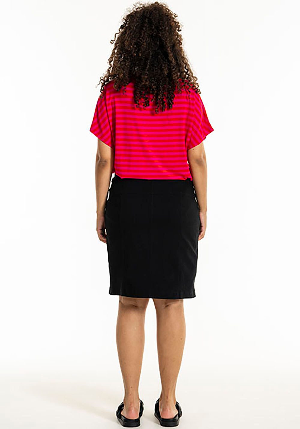 SANDGAARD Jerseyrok Copenhagen - Bengaline met geïntegreerde shorts