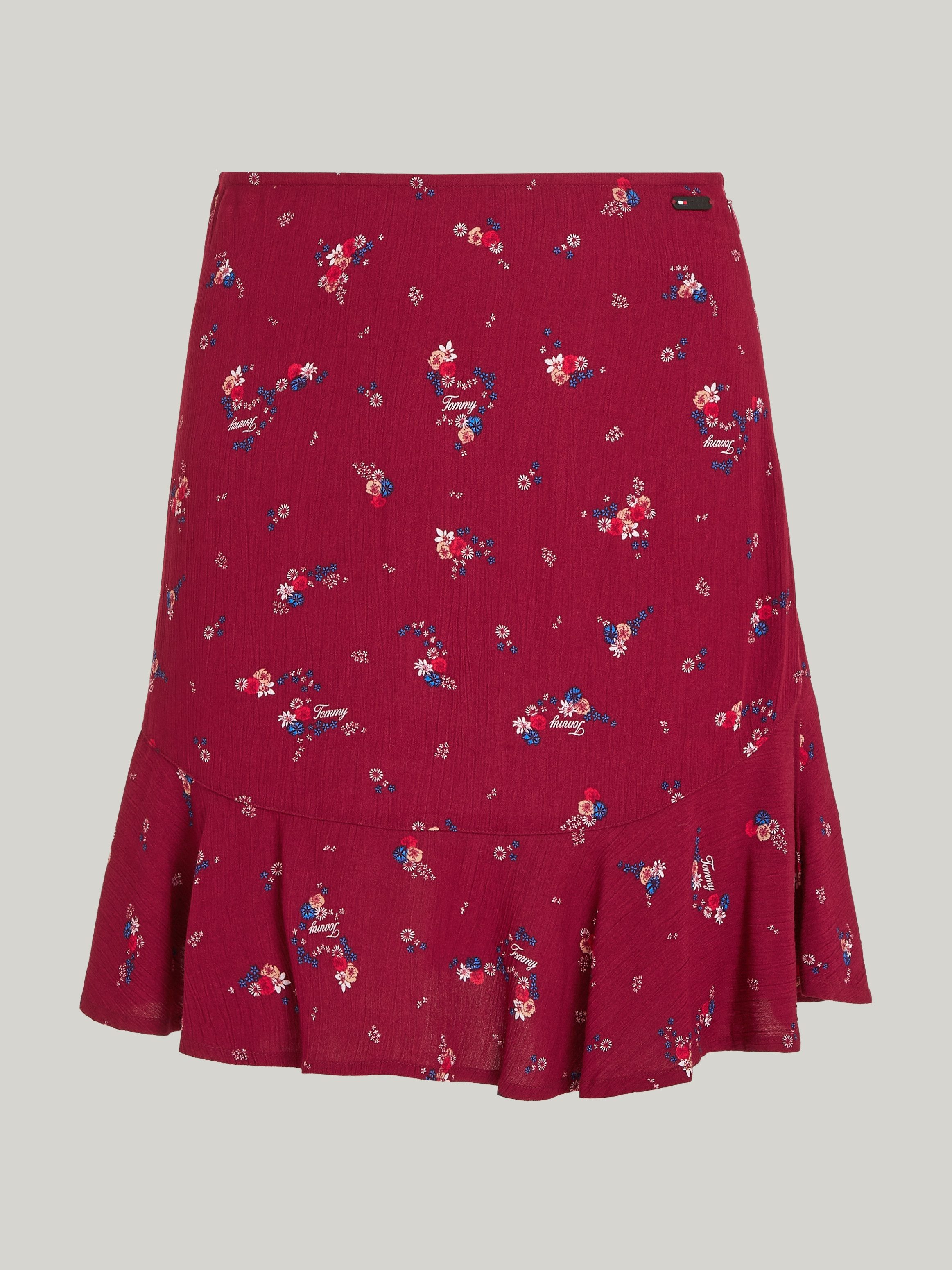 TOMMY JEANS Minirok TJW FLORAL TIERED MINI SKIRT