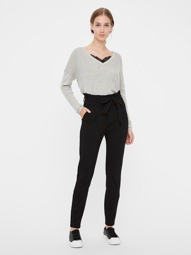 Vero Moda Paperbag-broek VMEVA HR LOOSE PAPERBAG PANT GA NOOS