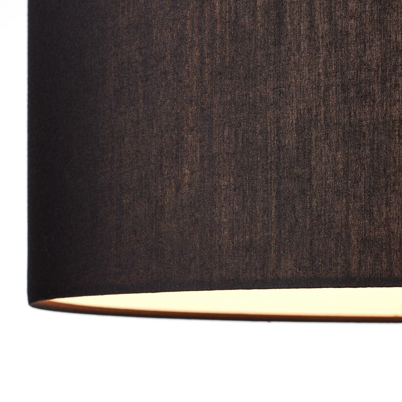 Brilliant Leuchten Hanglamp Daria Hanglamp met verlengstuk zwart (1 stuk)