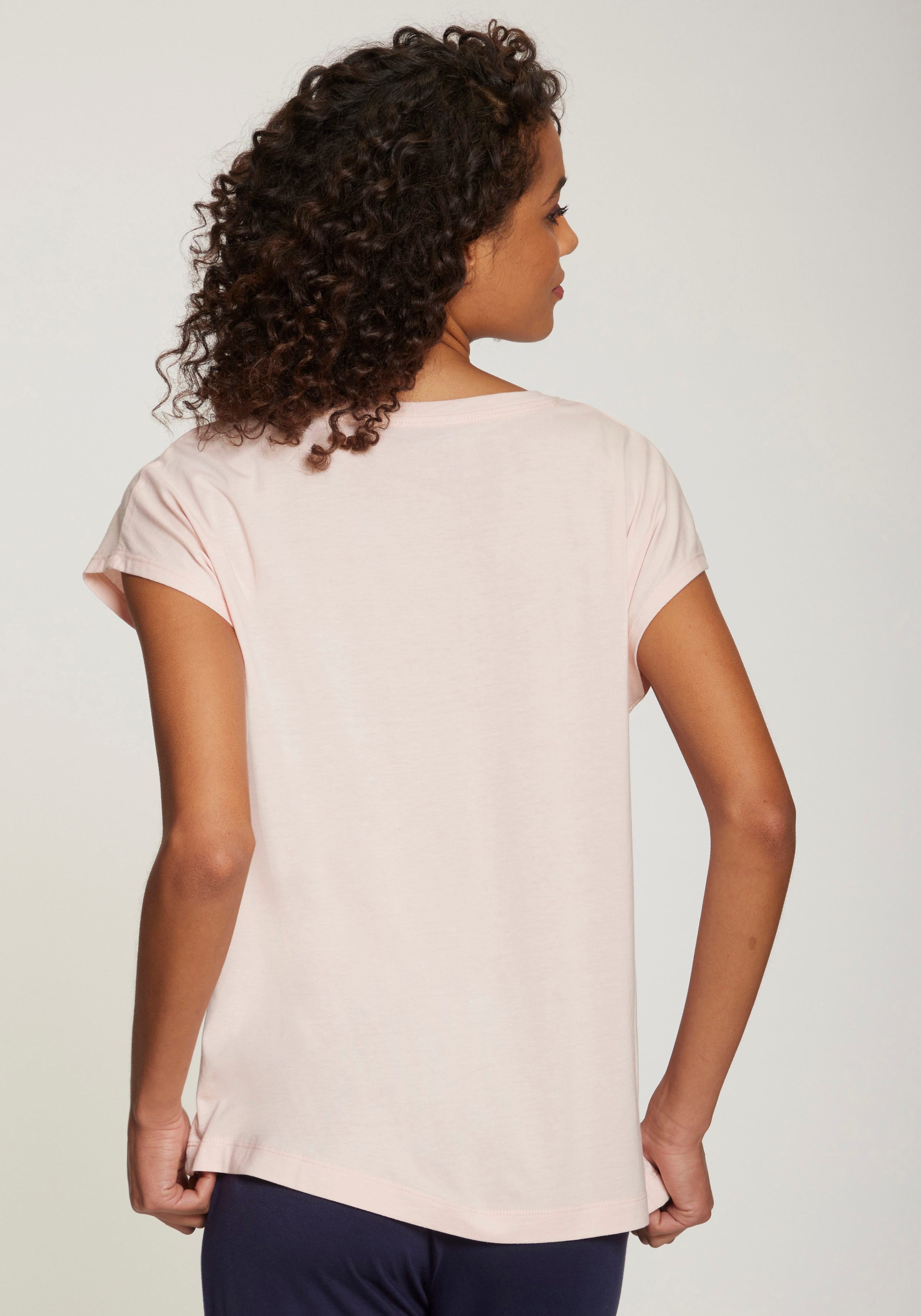 Vivance Dreams T-shirt met kleine print op de borst