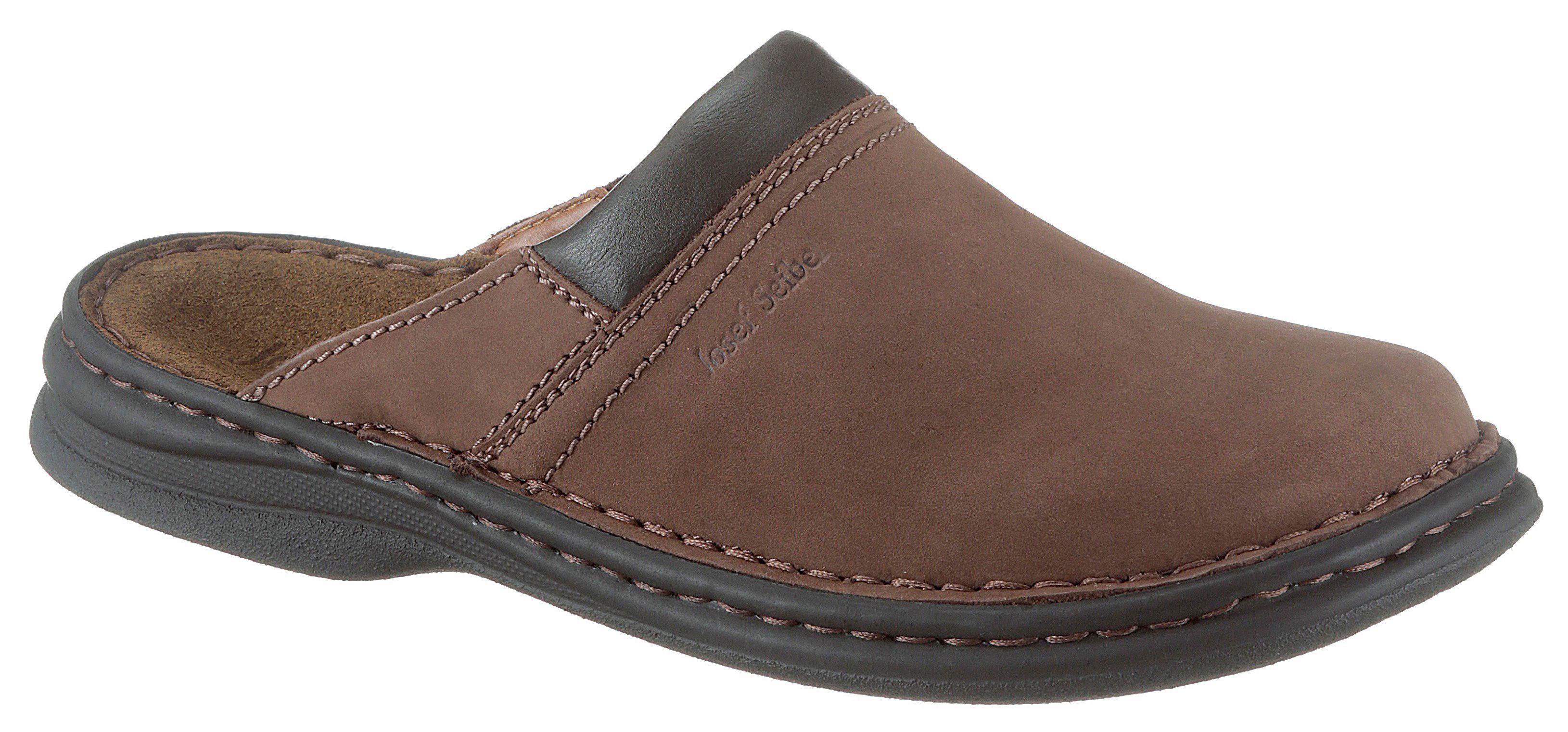 Josef Seibel Clogs MAX zomerschoen, slippers, vakantie, met contraststiksels