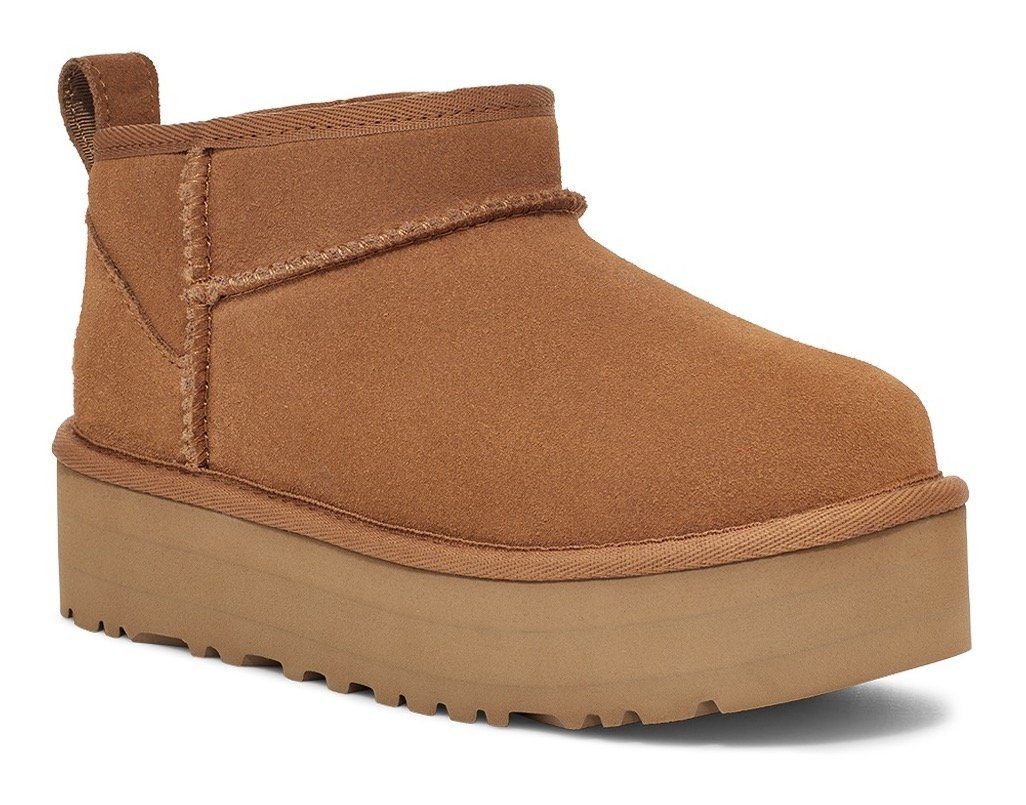 UGG Boots zonder sluiting KIDS' CLASSIC ULTRA MINI PLATFORM , plateaulaarzen, boots,...