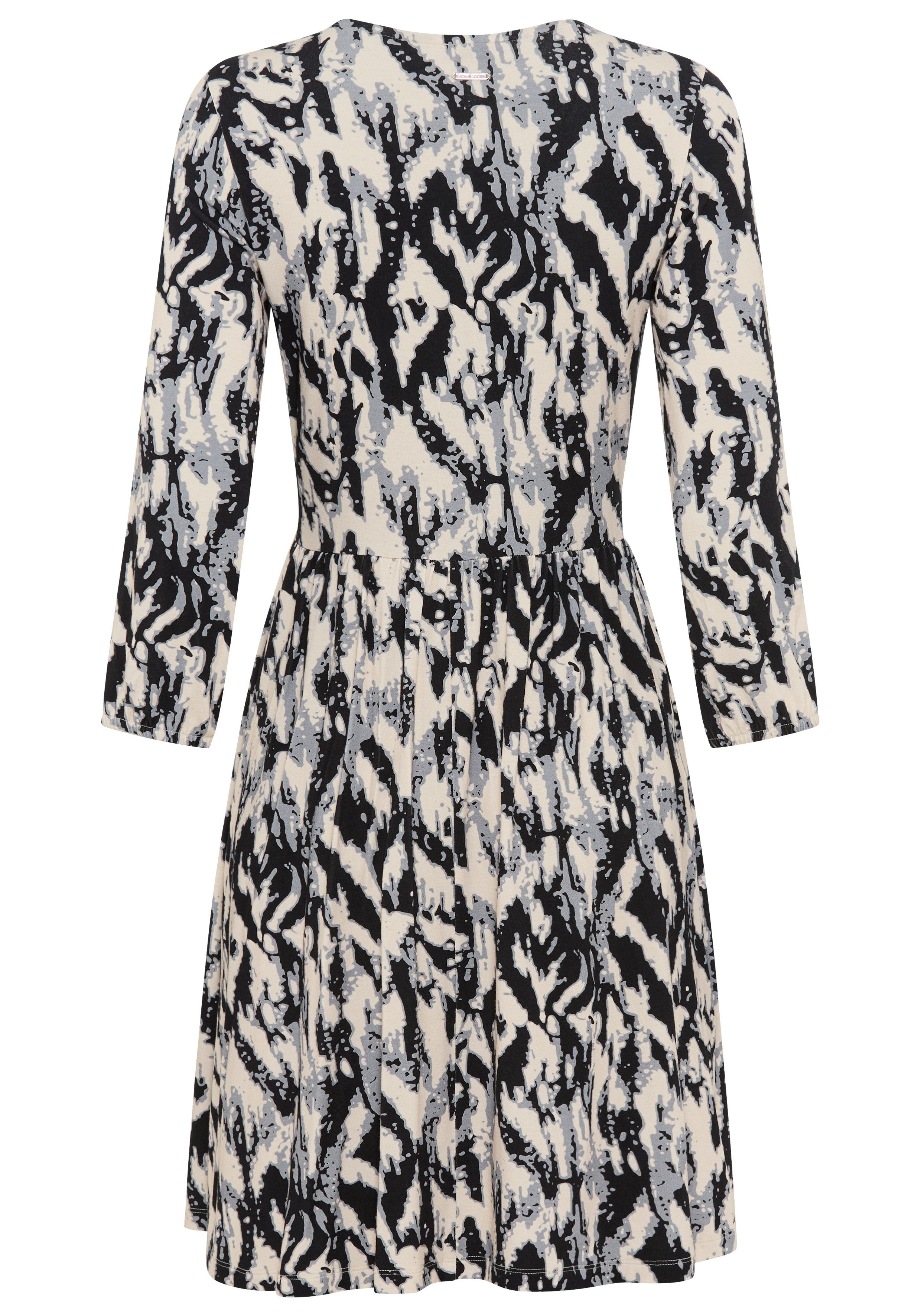 Laura Scott Jerseyjurk met modieus motief - nieuwe collectie