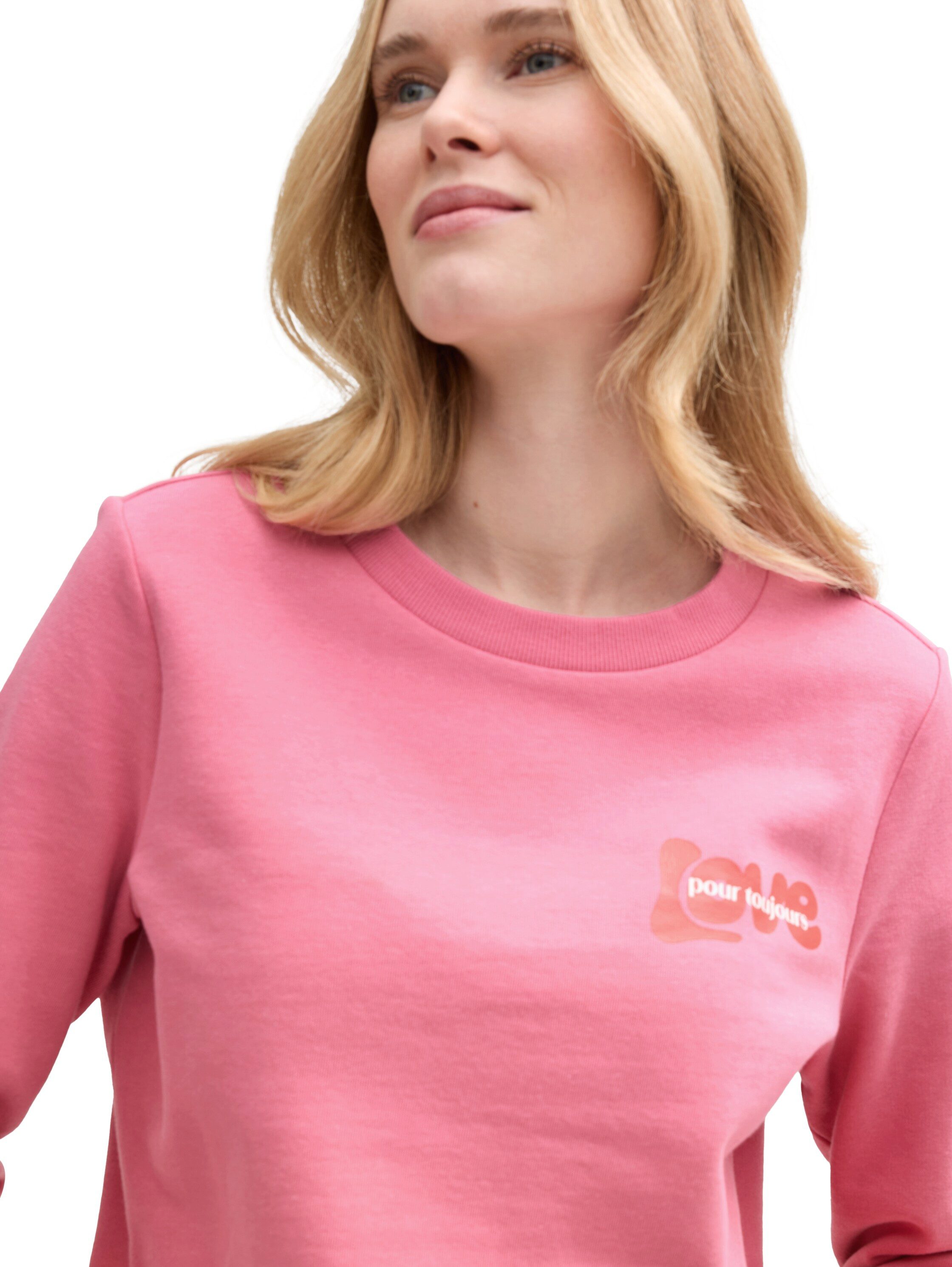 Tom Tailor Sweatshirt met frontprint