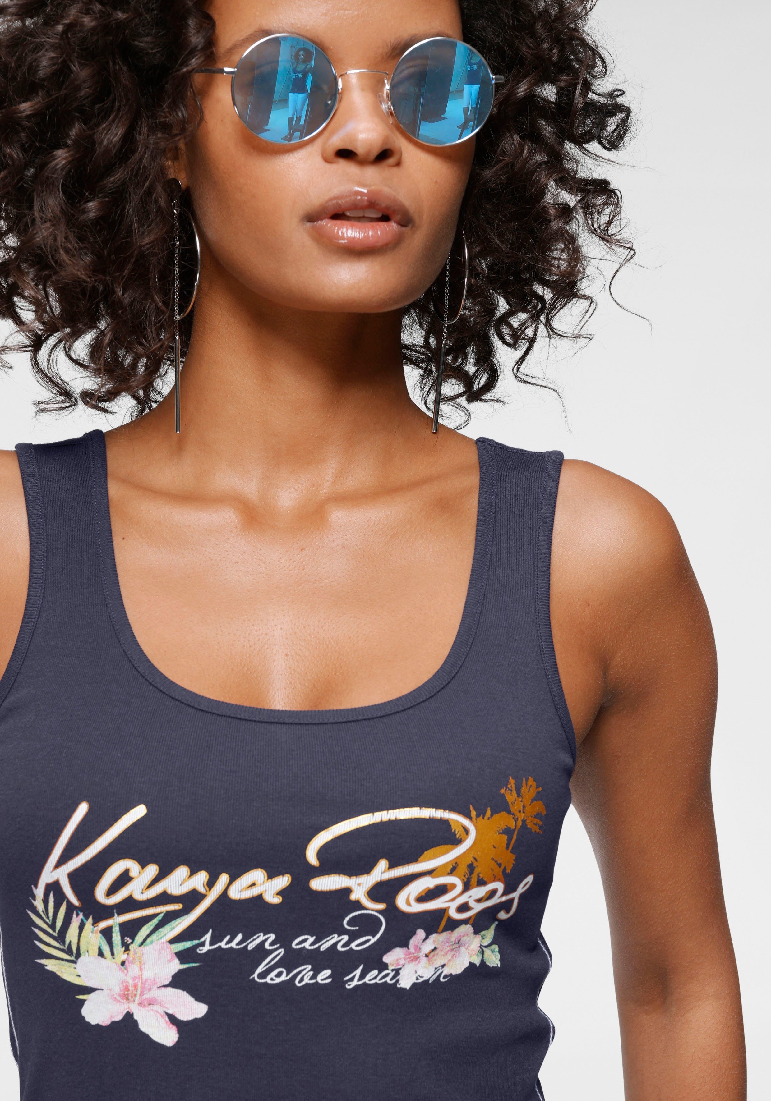 KangaROOS Tanktop met elegante frontprint