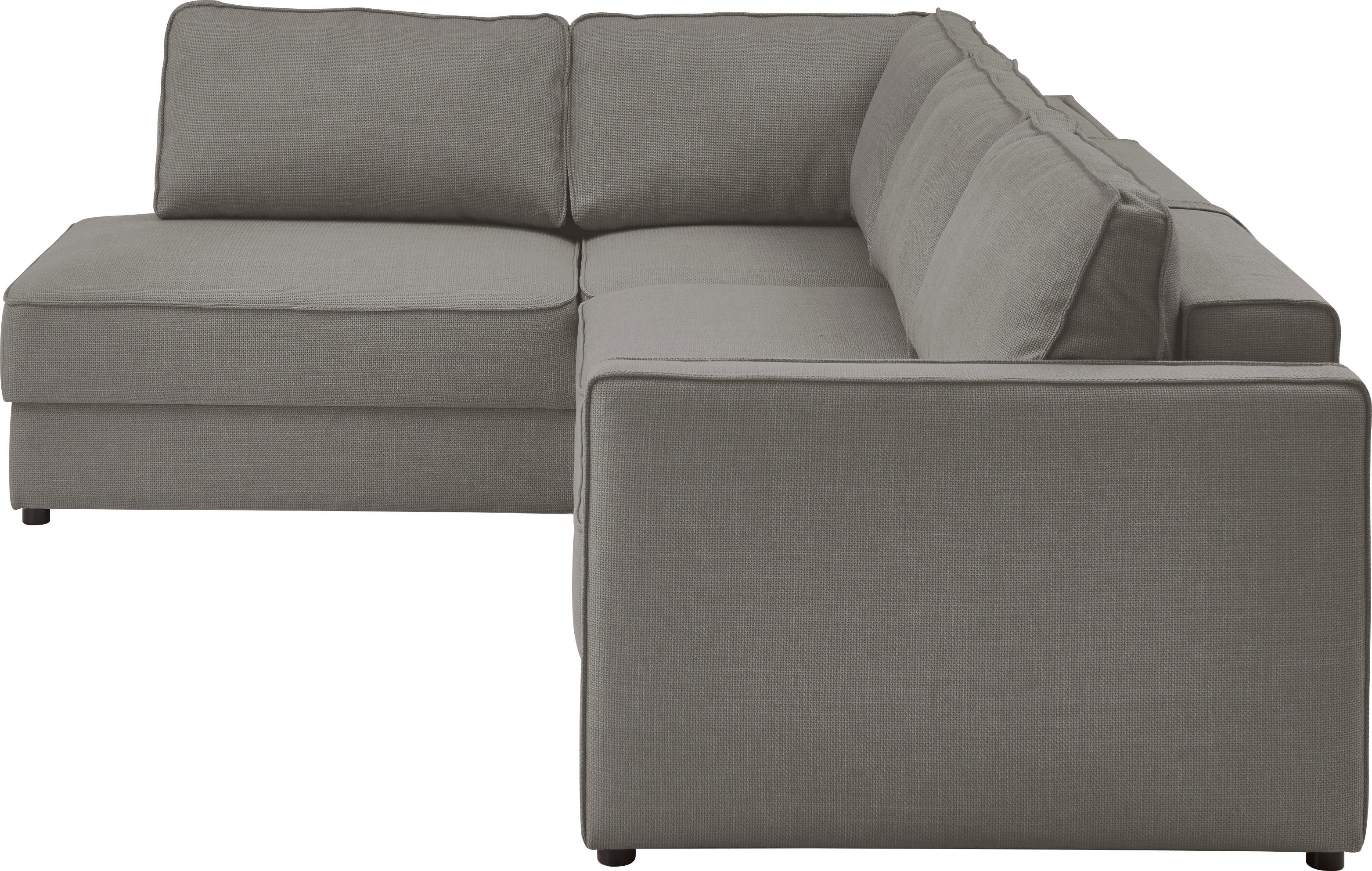 ATLANTIC home collection Slaapbank Chill Hoekbank met slaapfunctie en bedlade
