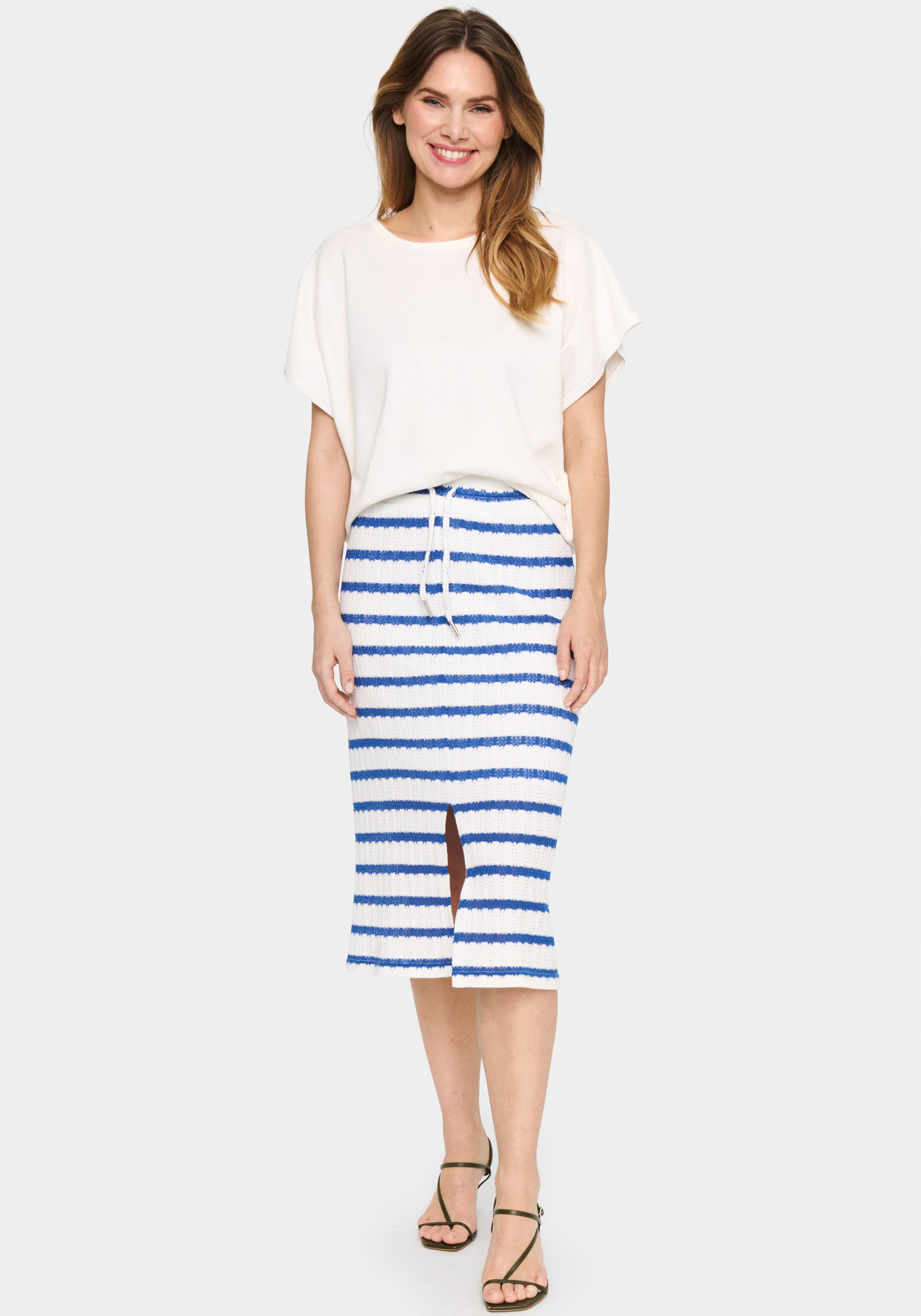 Saint Tropez Gebreide trui MilaSZ R-N SS