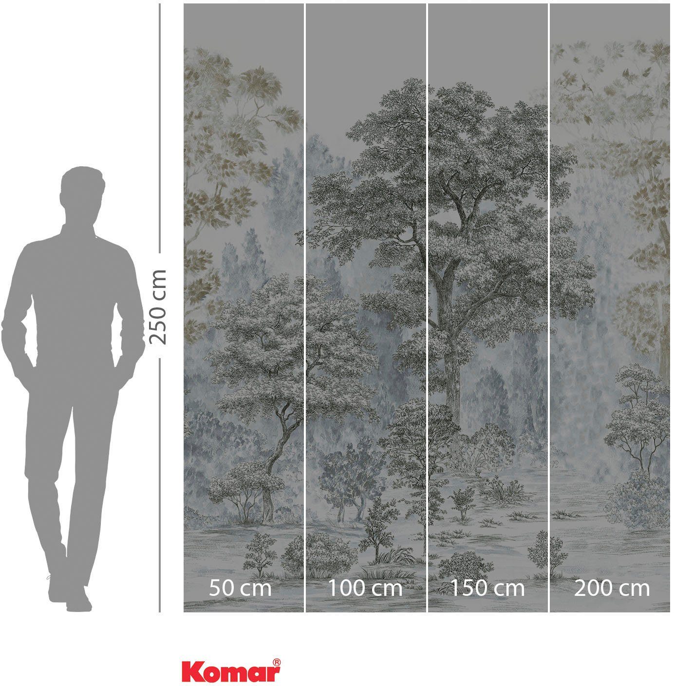 Komar Vliesbehang Digitale print vlies - Rising Roots - Afmeting 200 x 250 cm (1 stuk)