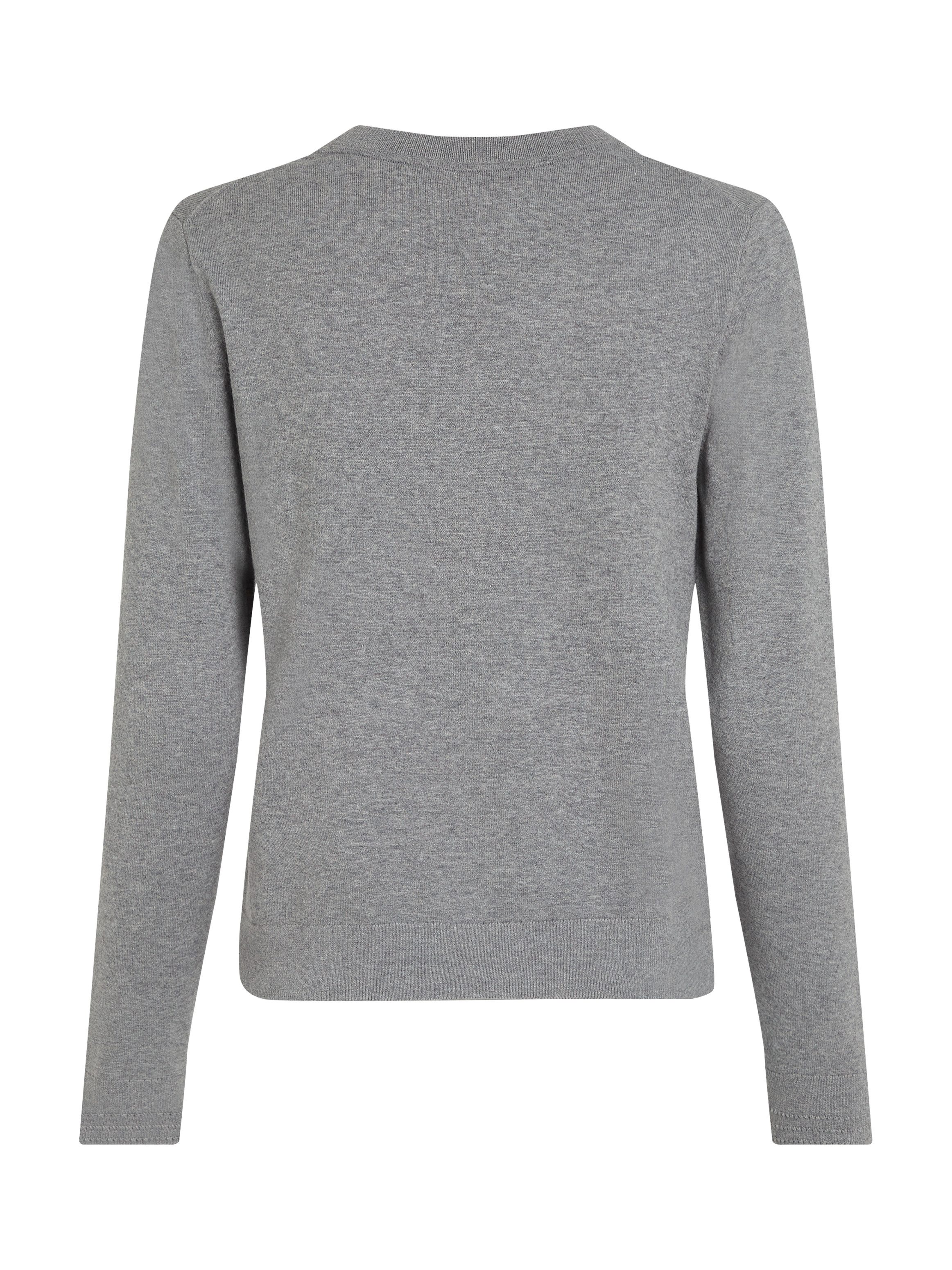 Tommy Hilfiger Trui met V-hals met logoborduursel