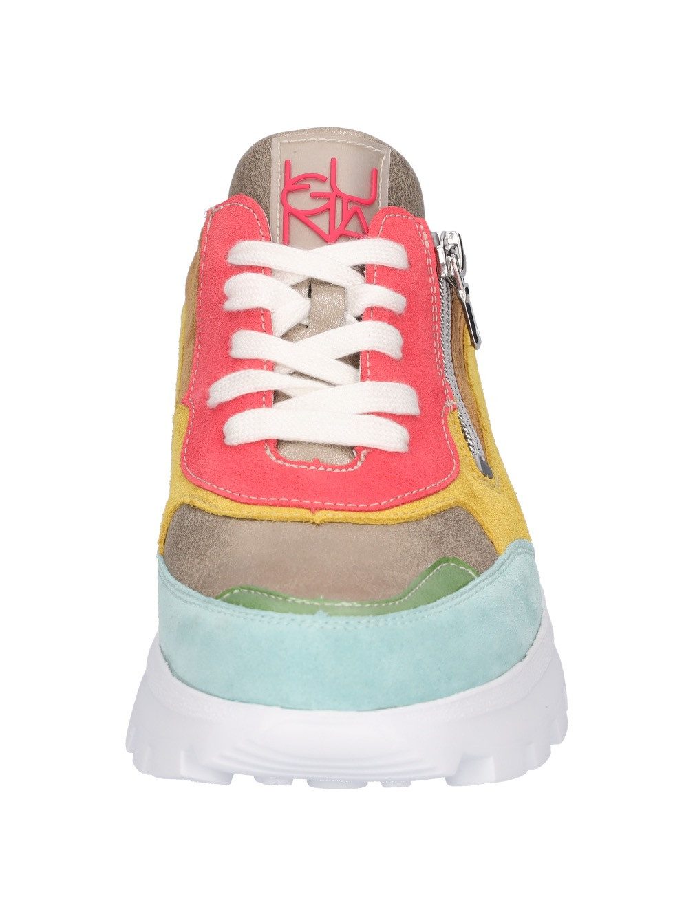 Waldläufer Plateausneakers H-AJALA , veterschoenen, lage schoen, comfortabele schoen in h-breedte (=zeer breed)