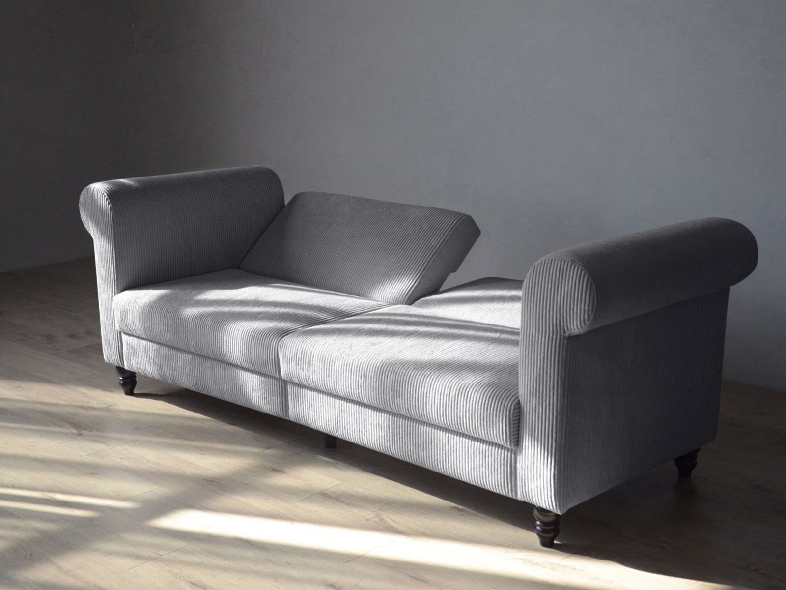 Dorel Home 3-zitsbank Felix II, slaapbank 236 cm(ligoppervlak 108 x 190 cm), rugleuning
