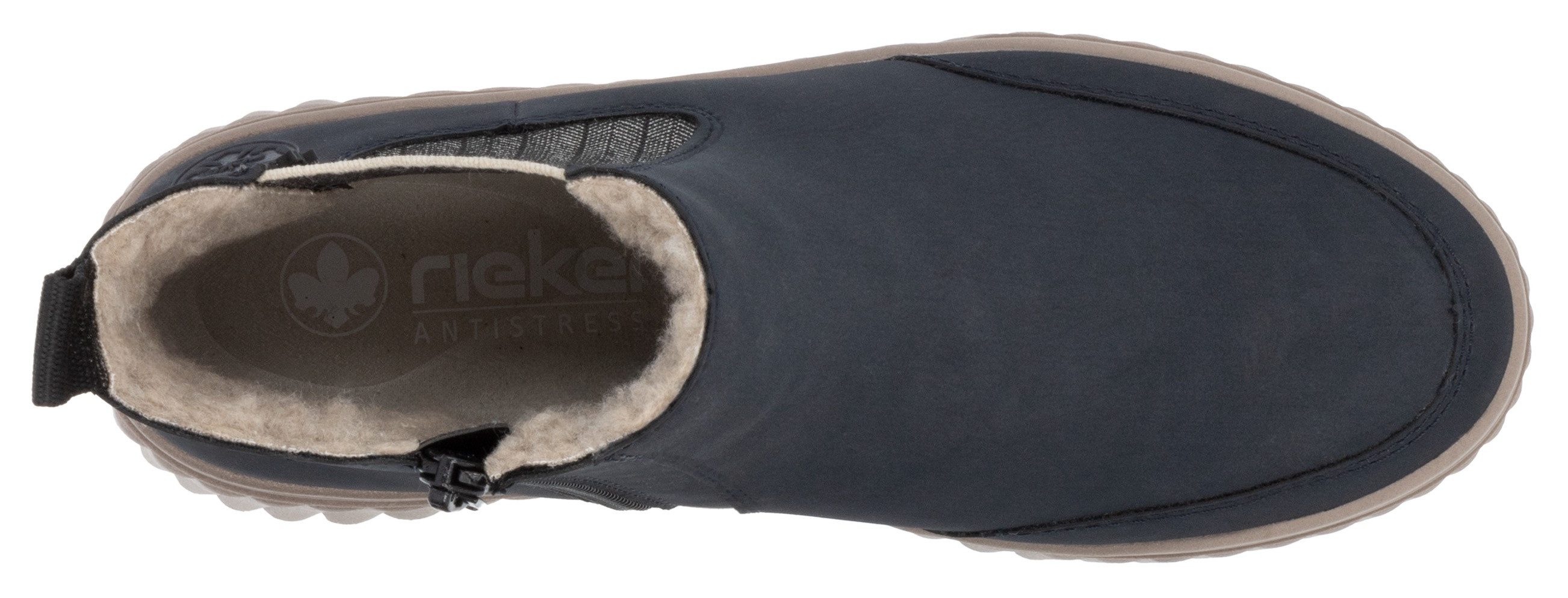 Rieker Chelsea-boots , instaplaarzen, wedge enkellaars met trekband