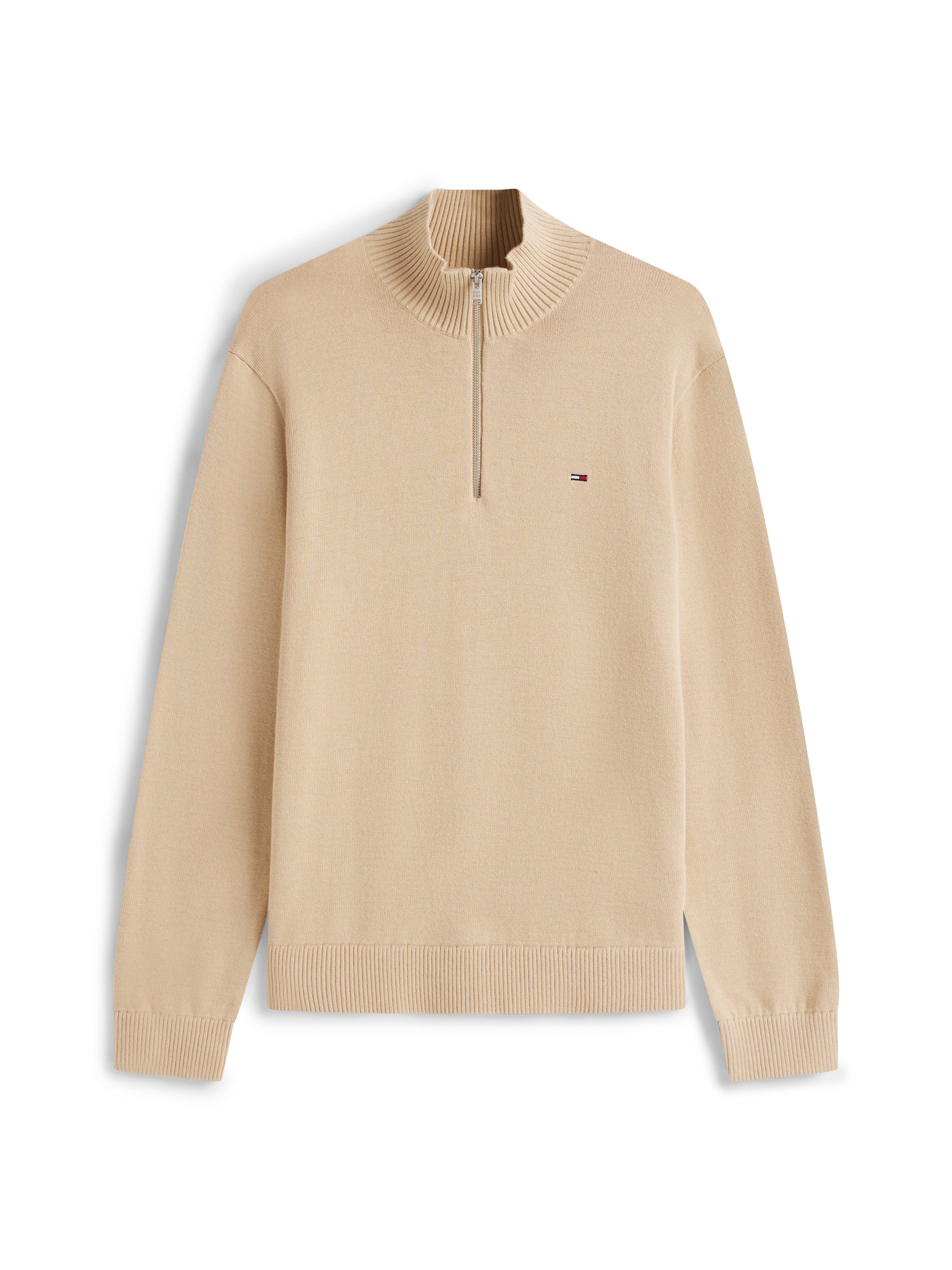 TOMMY JEANS Gebreide trui TJM SLM ESS LIGHT ¼ ZIP SWTR EXT