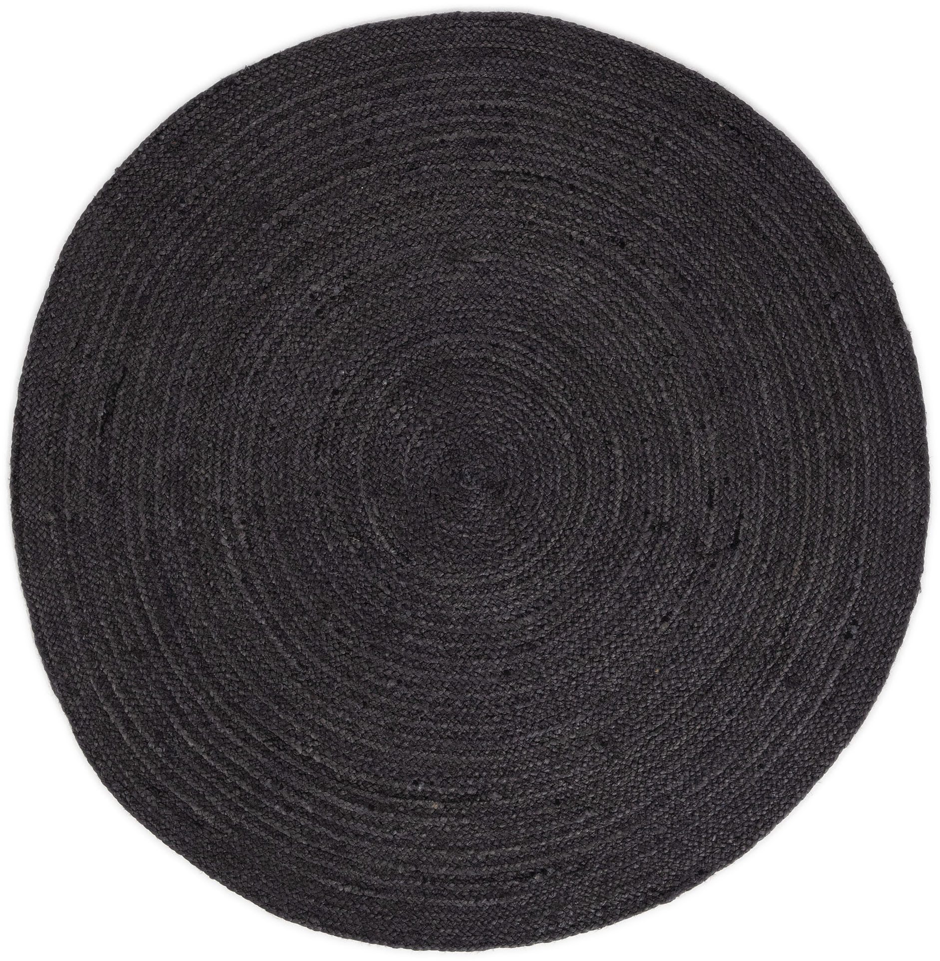 carpetfine Vloerkleed Nele jute-vloerkleed natuurmateriaal gevlochten tweezijdig te gebruiken kleed van 100% jute, in rond en ovaal, vele maten
