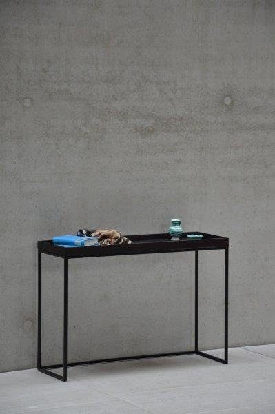 OTTO Sidetable Pizzo in verschillende kleuren frame verkrijgbaar, breedte 100 cm bijzettafels bruin