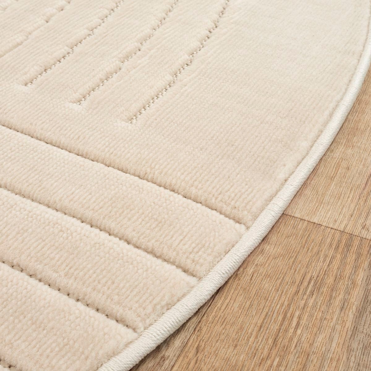 The carpet Vloerkleed Parma moderne woonkamer tapijt geschikt voor buiten, dichte pool