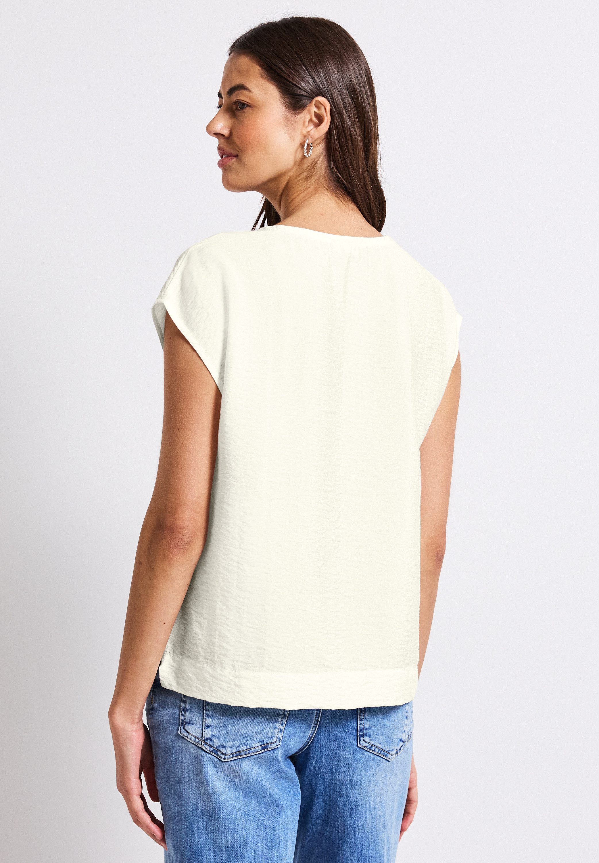 STREET ONE Shirtblouse met v-hals