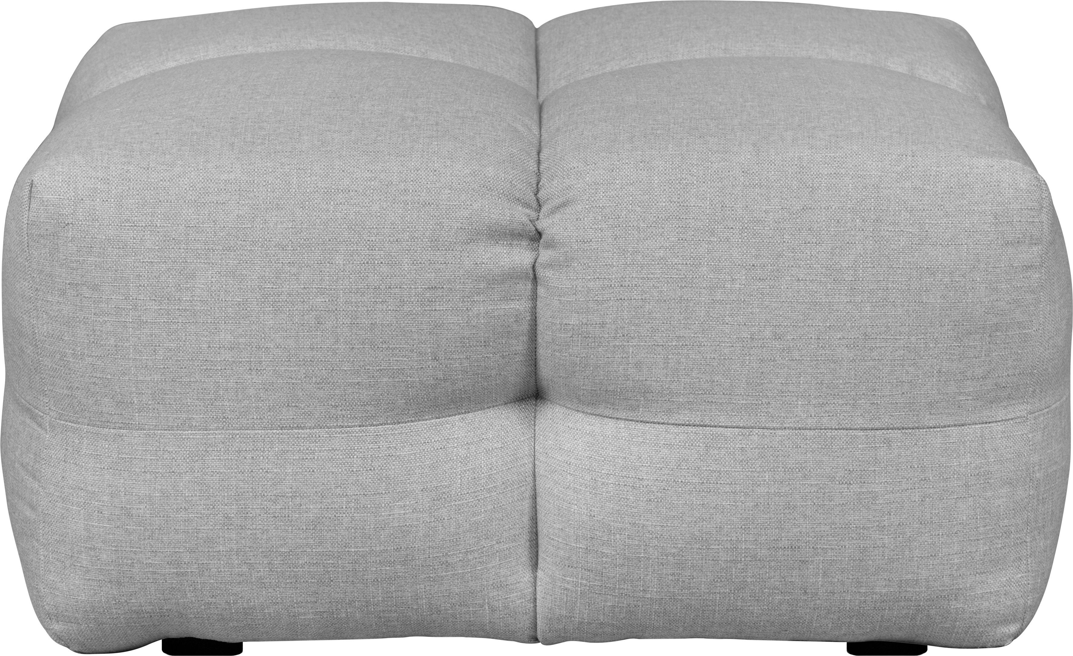LeGer Home by Lena Gercke Hocker TALISHA zitpoef, moderne quilt, afmetingen: 84/93/43 cm