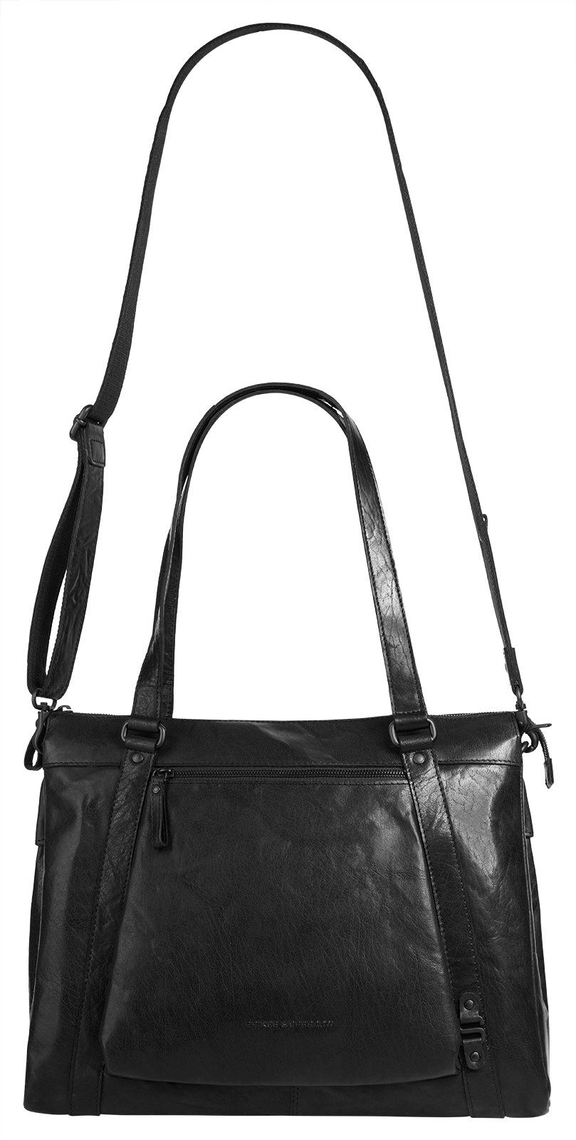 Spikes & Sparrow Shopper echt leder