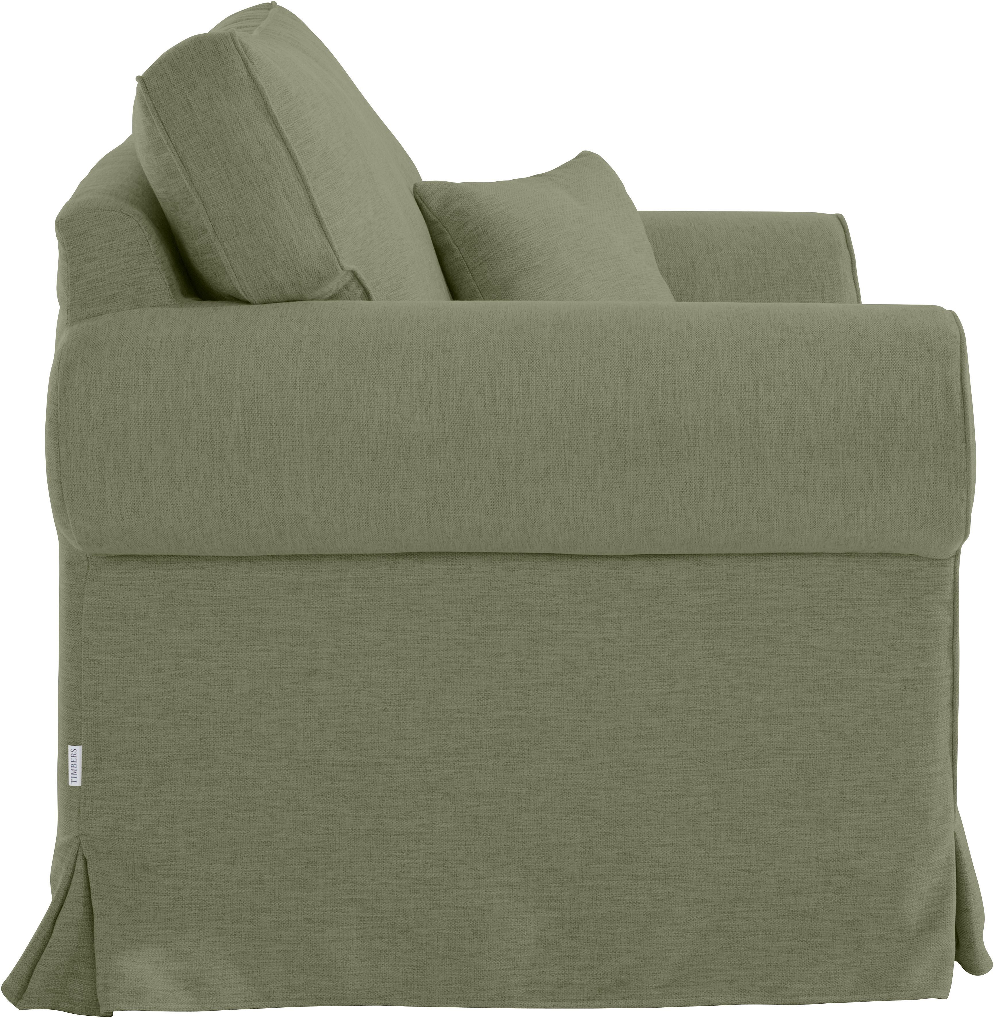 Home affaire Fauteuil Shadmoor Hoezen-look, in uni of met bloemenprint, passend bij de Shadmoor-serie
