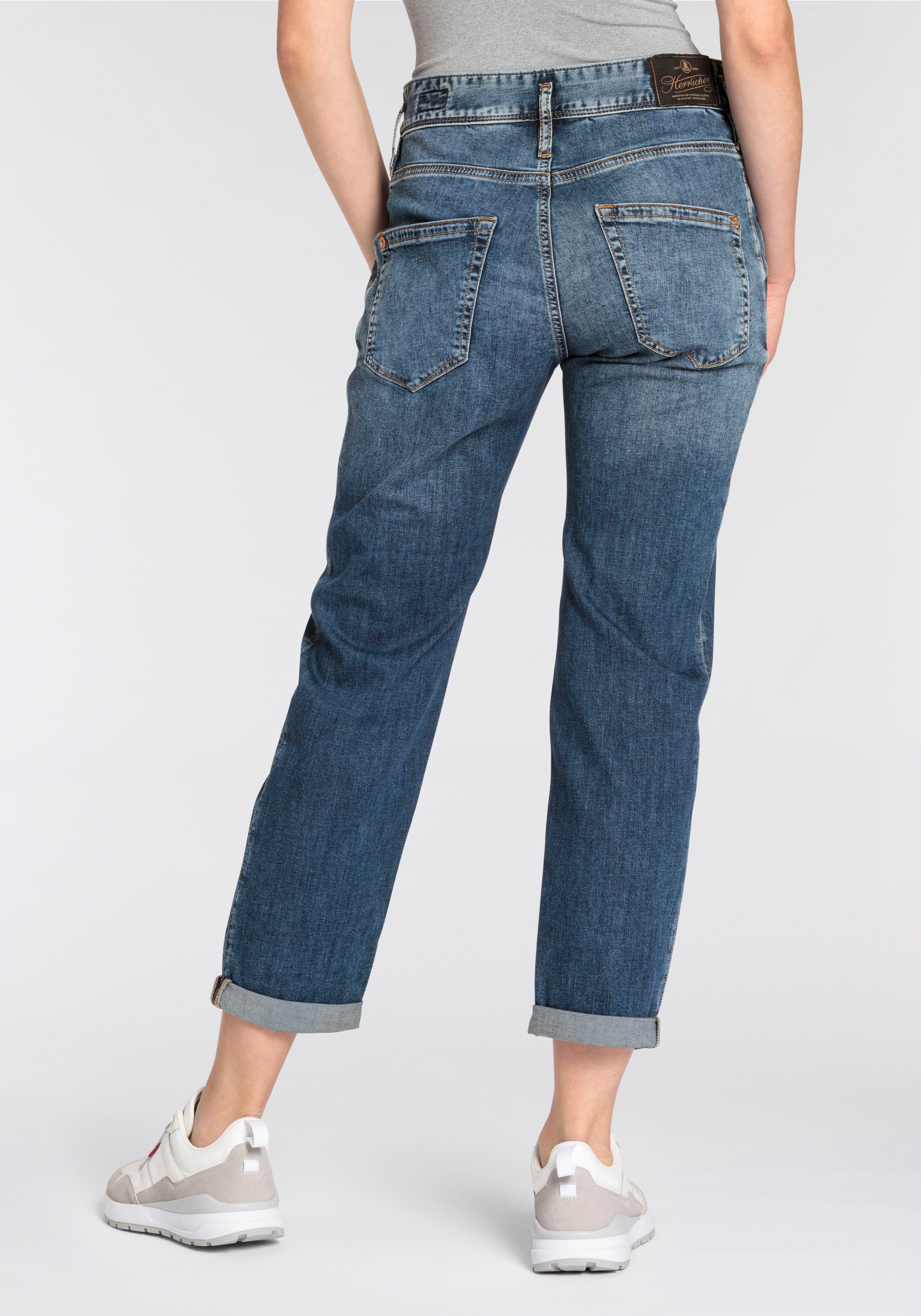 Herrlicher High-waist jeans Shyra Tap Denim Stretch
