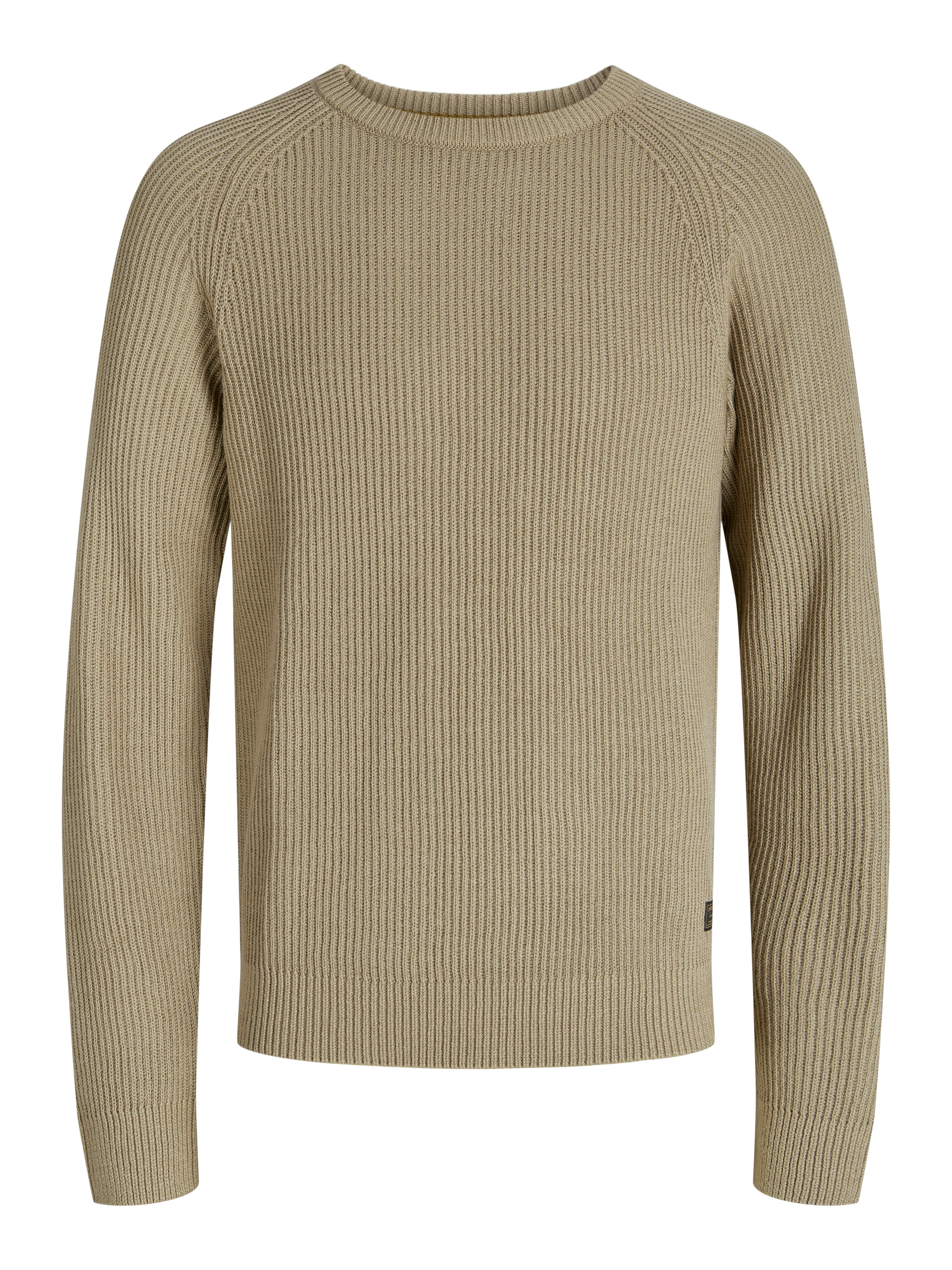 Jack & Jones Trui met ronde hals JJPANNEL KNIT CREW NECK AW25