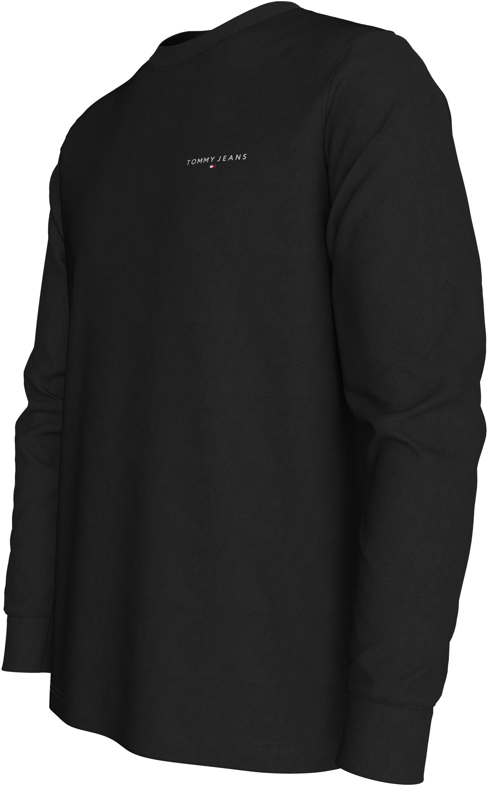 TOMMY JEANS Shirt met lange mouwen TJM SLIM LINEAR CHST L S TEE EXT