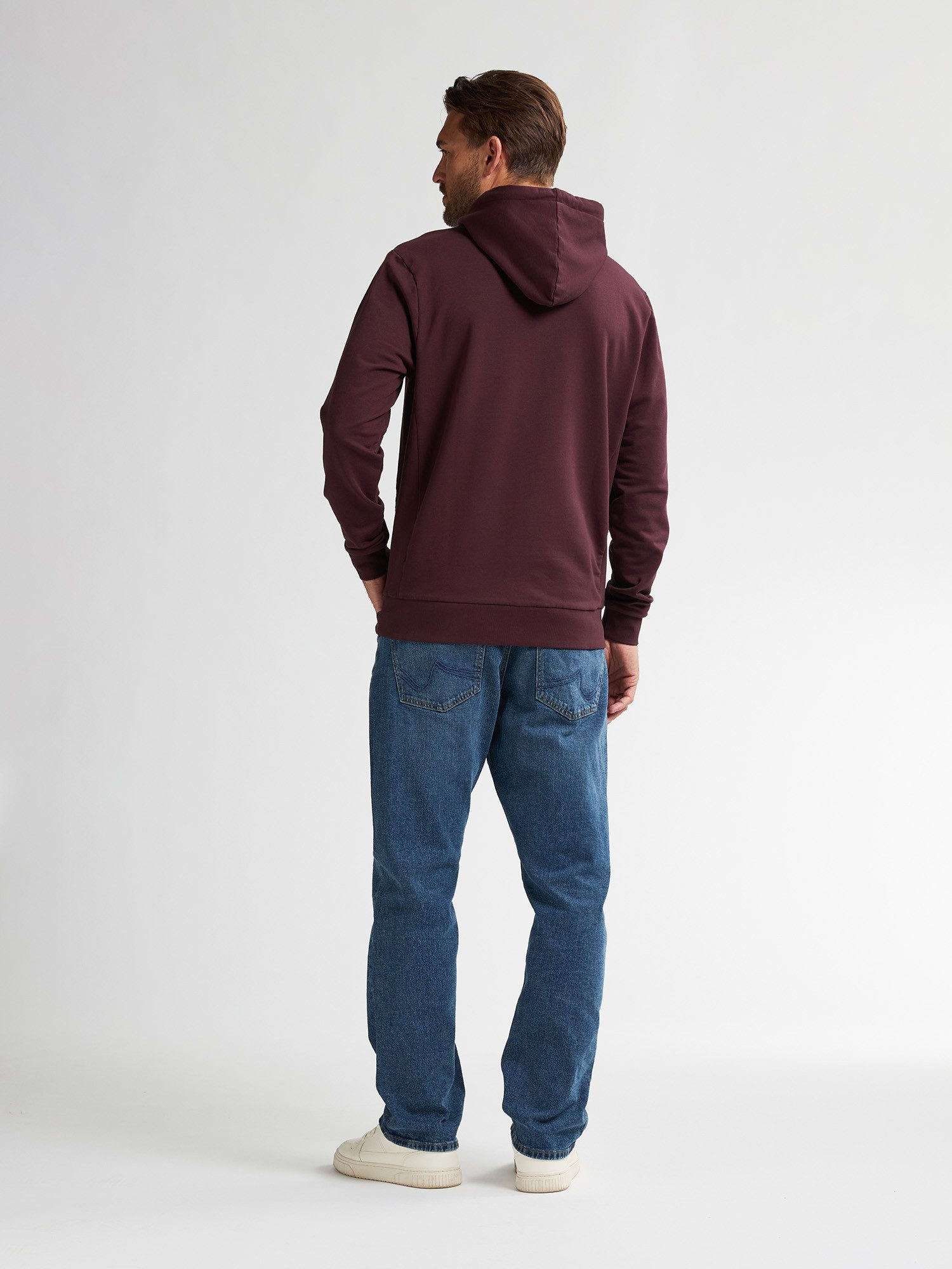 Petrol Industries Hoodie met geborduurd logo