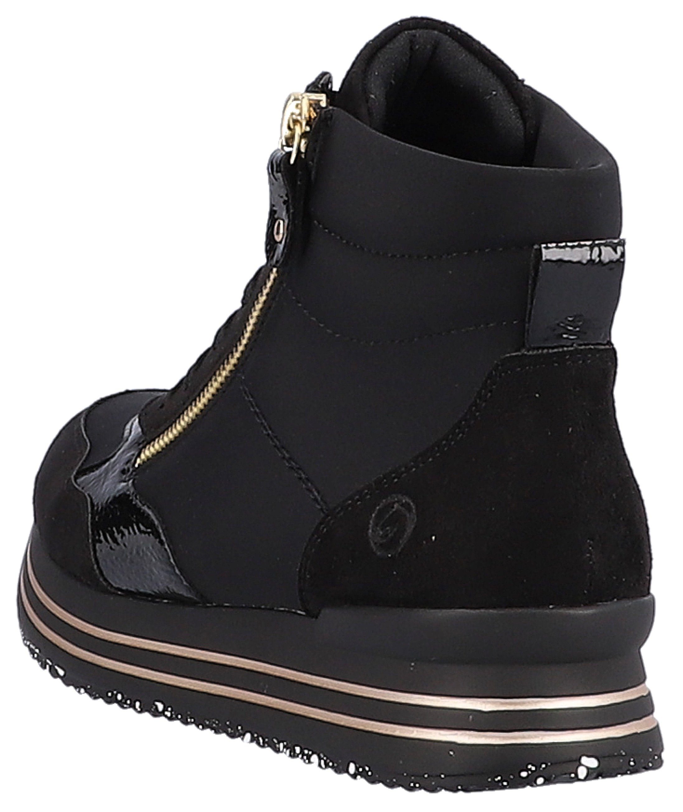 Remonte Sneakers met praktische verwisselbare binnenzool, vrijetijdsschoen, lage schoen, veterschoen
