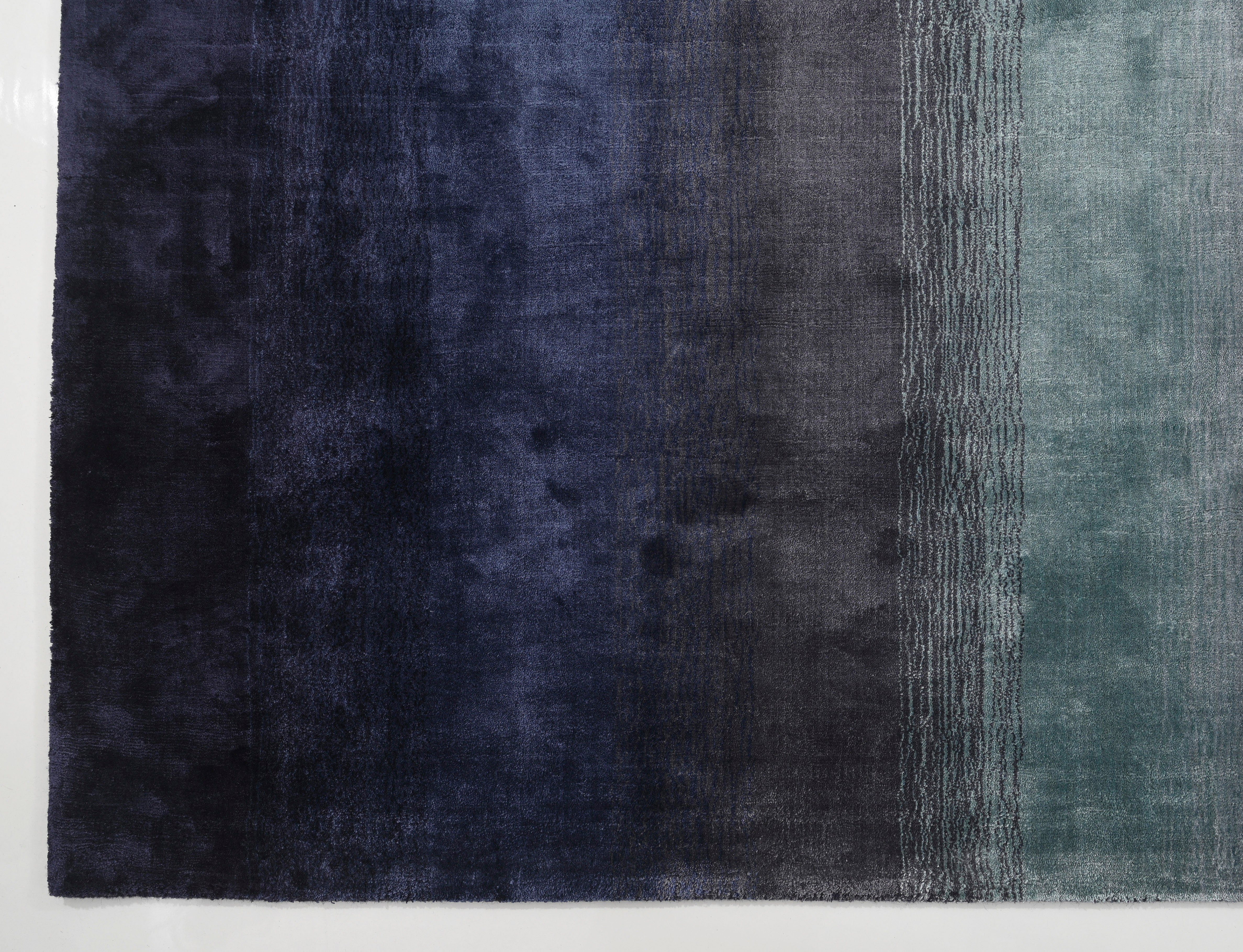 Home affaire Vloerkleed Katalin, met de hand geweven, vloerkleden van 100% viscose, in kleur changerend