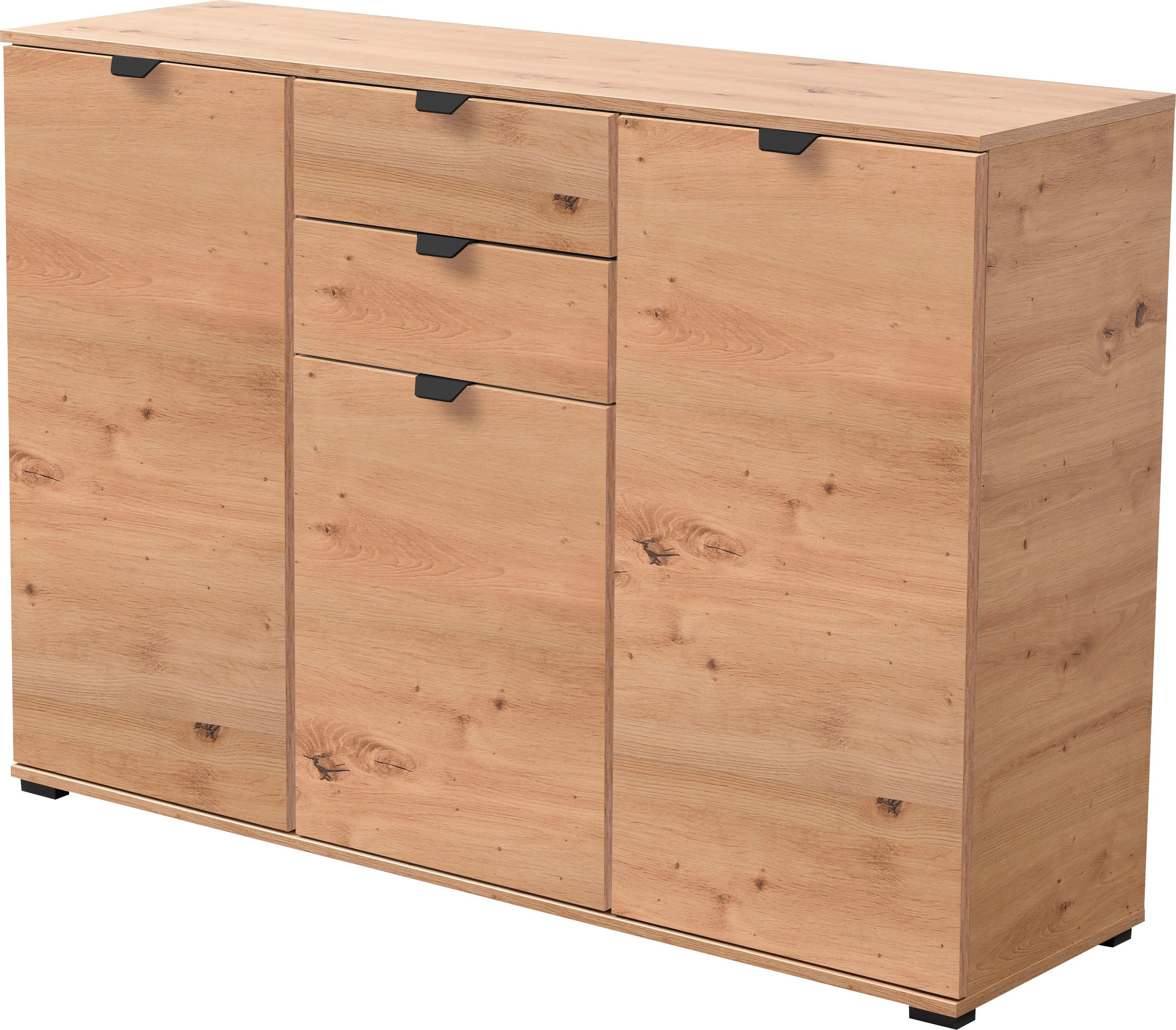 INOSIGN Dressoir Duero Commode met 2 lades, Breedte 135 cm