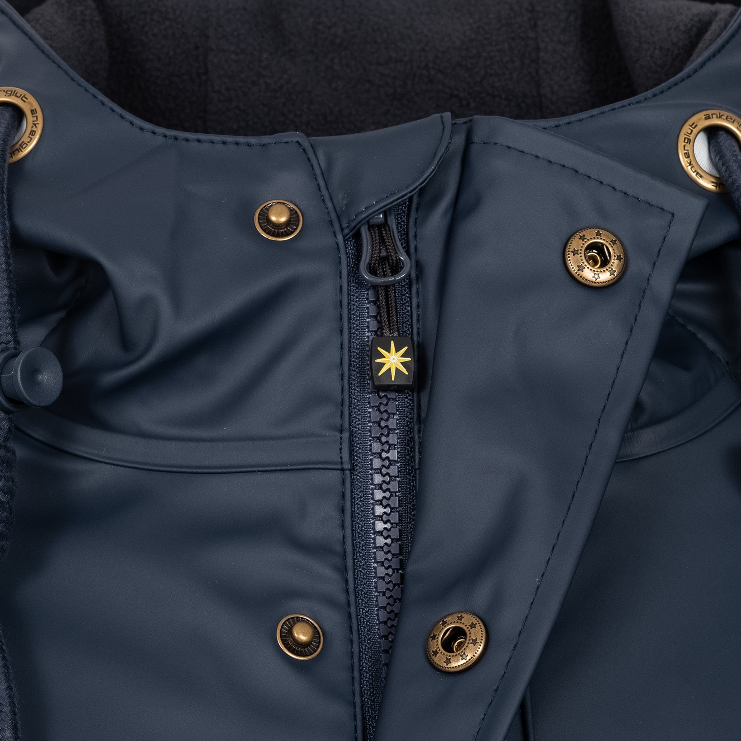 DEPROC Active Regenjack Parka #ANKERGLUTREISE MEN