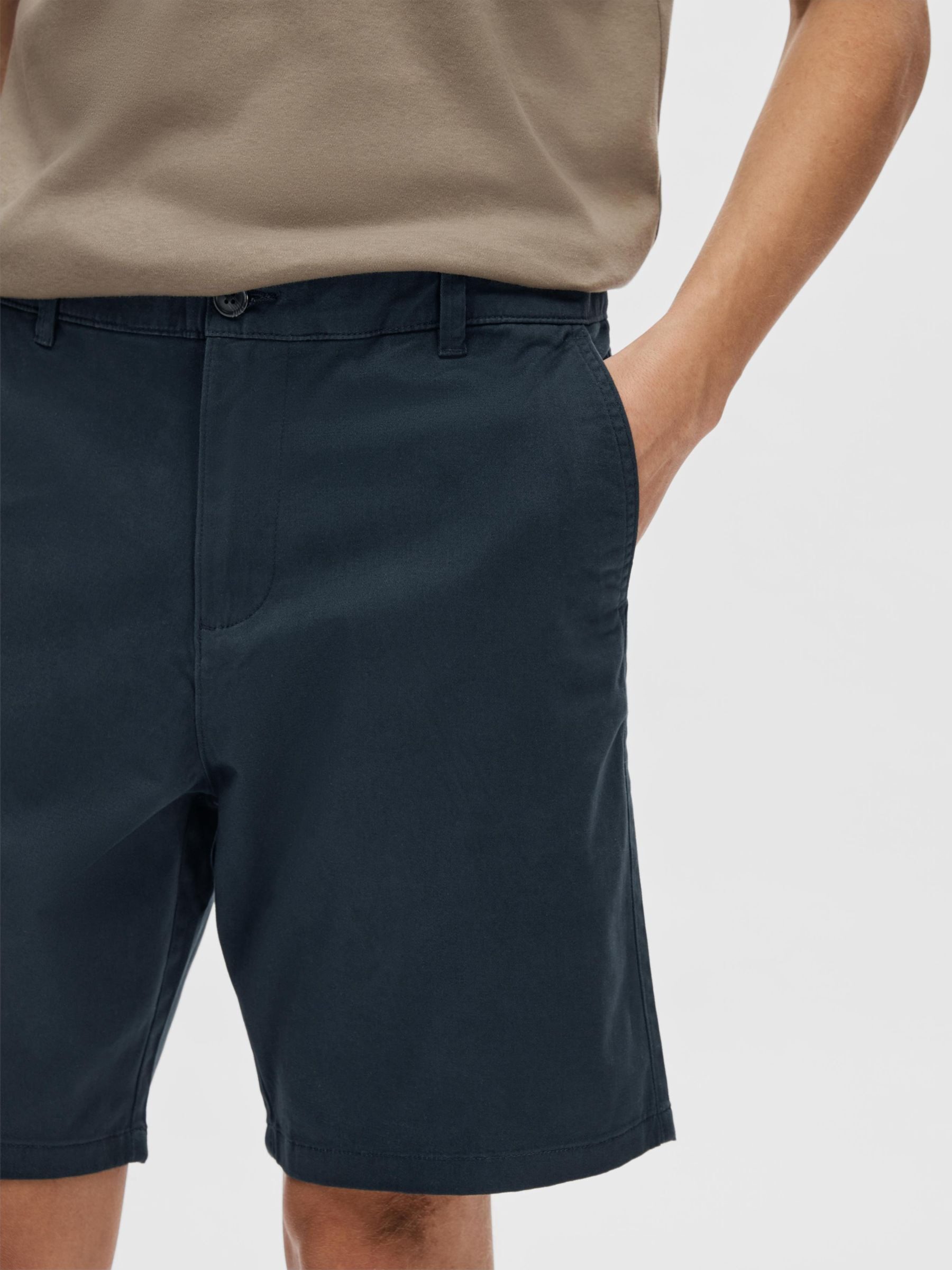 SELECTED HOMME Chino-short SLHREGULAR BILL FLEX SHORTS NOOS