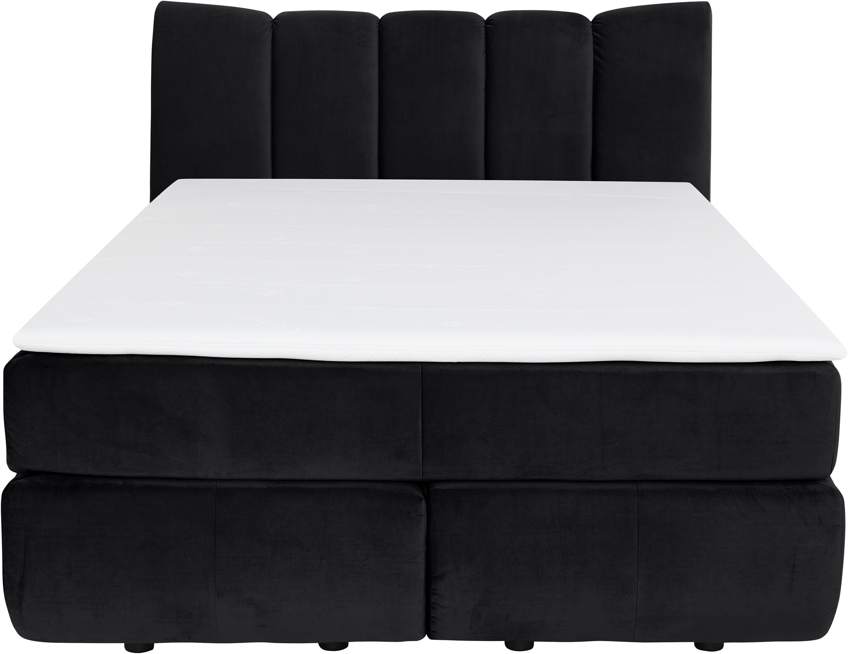 Leonique Boxspring Océane Los van de vloer- werkt vrijzwevend, verschillende hardheden (ook H4)