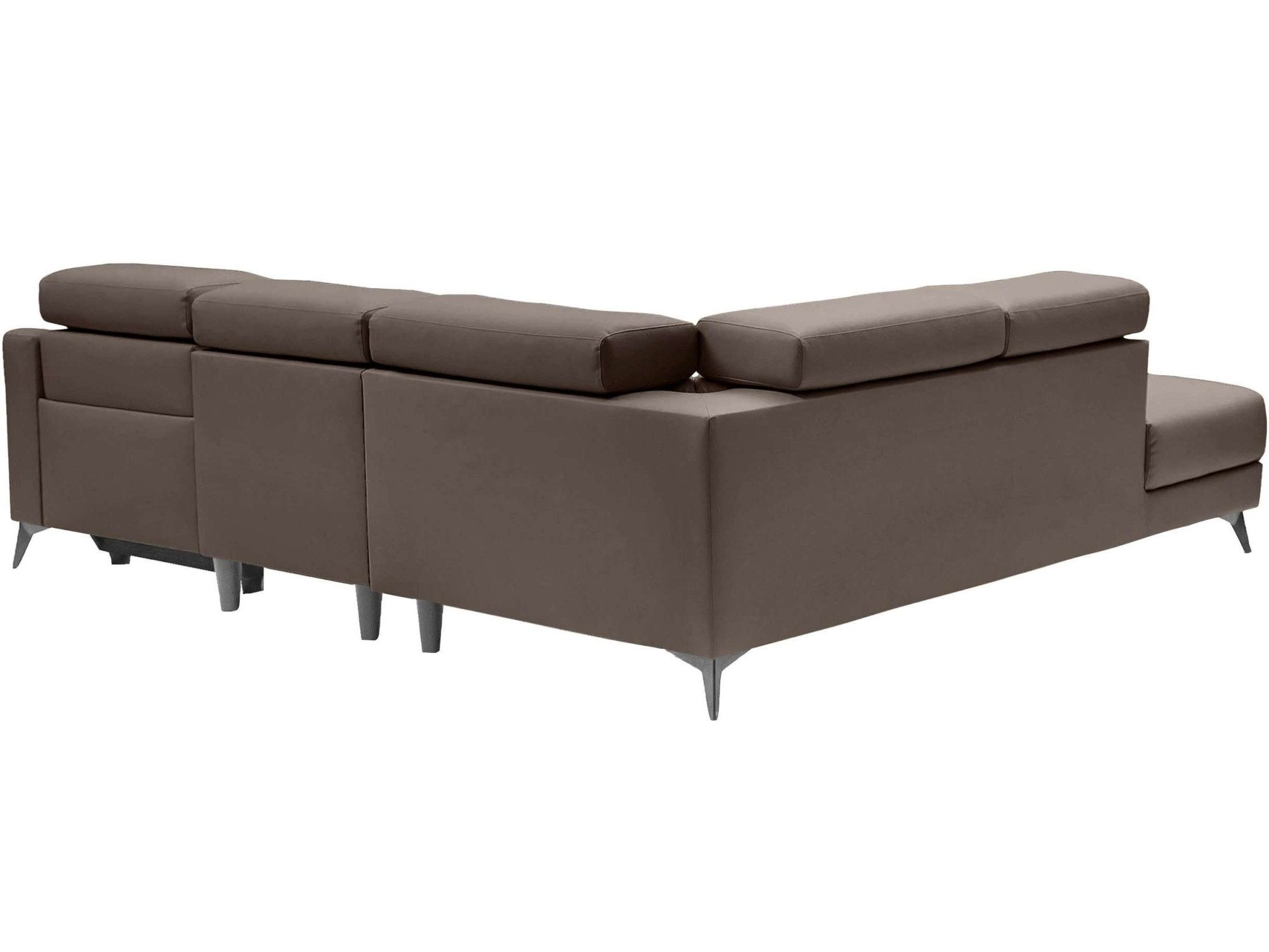 Places of Style Hoekbank Valerio met 1 elektrische relaxfunctie en usb-aansluiting