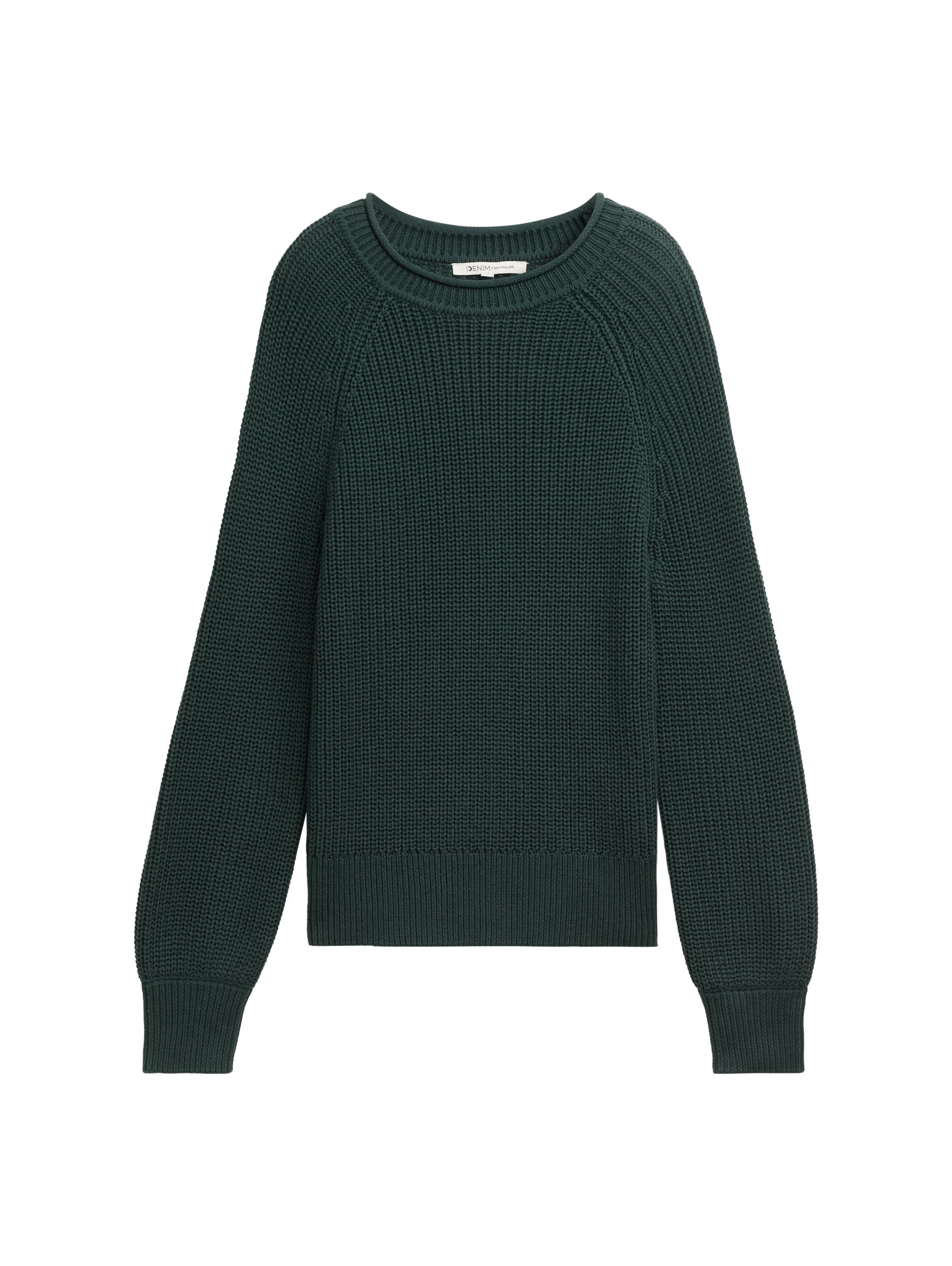 Tom Tailor Denim Gebreide trui met breistructuur