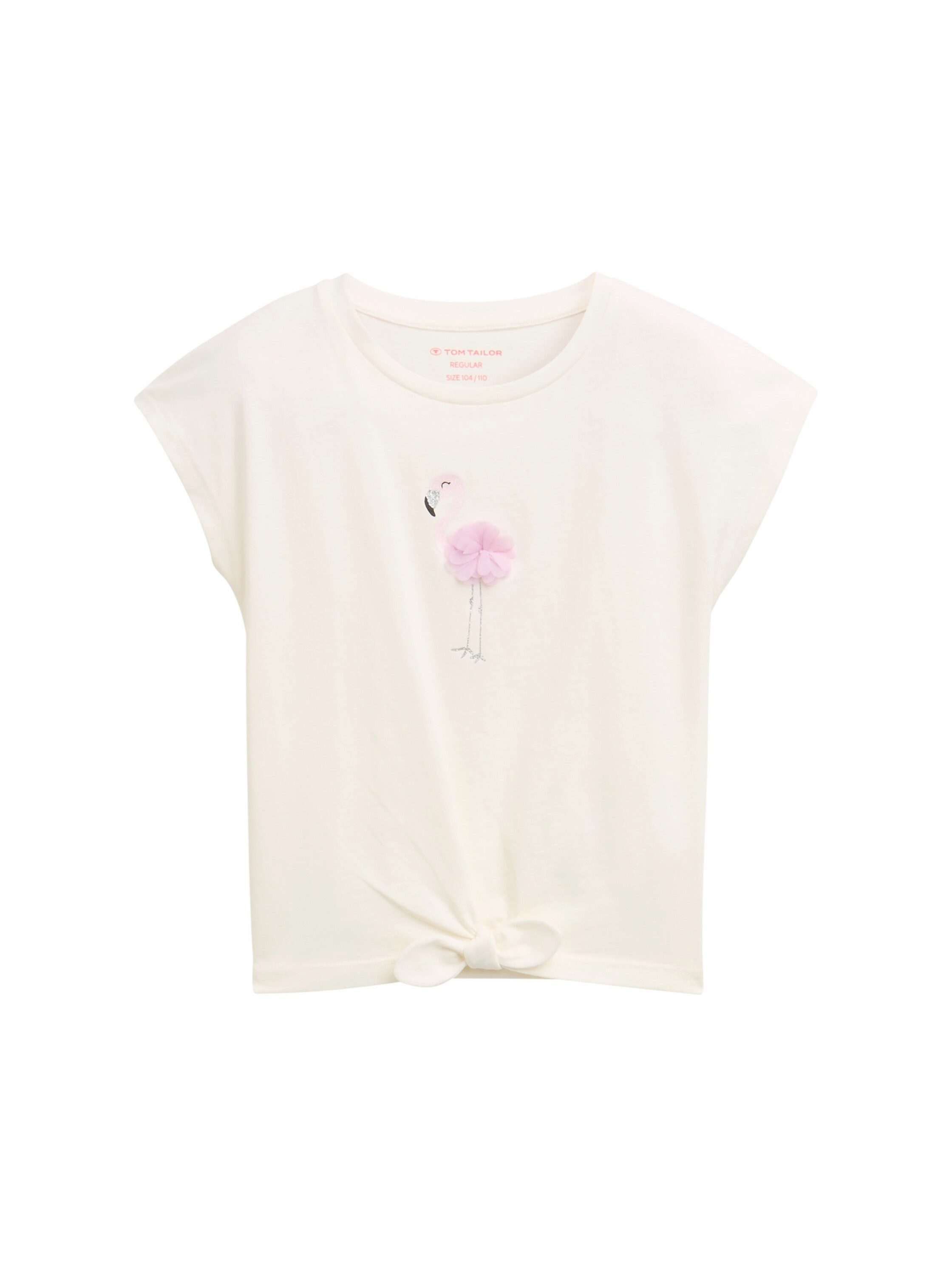 Tom Tailor T-shirt meisjes t-shirts maat 128/134 wit