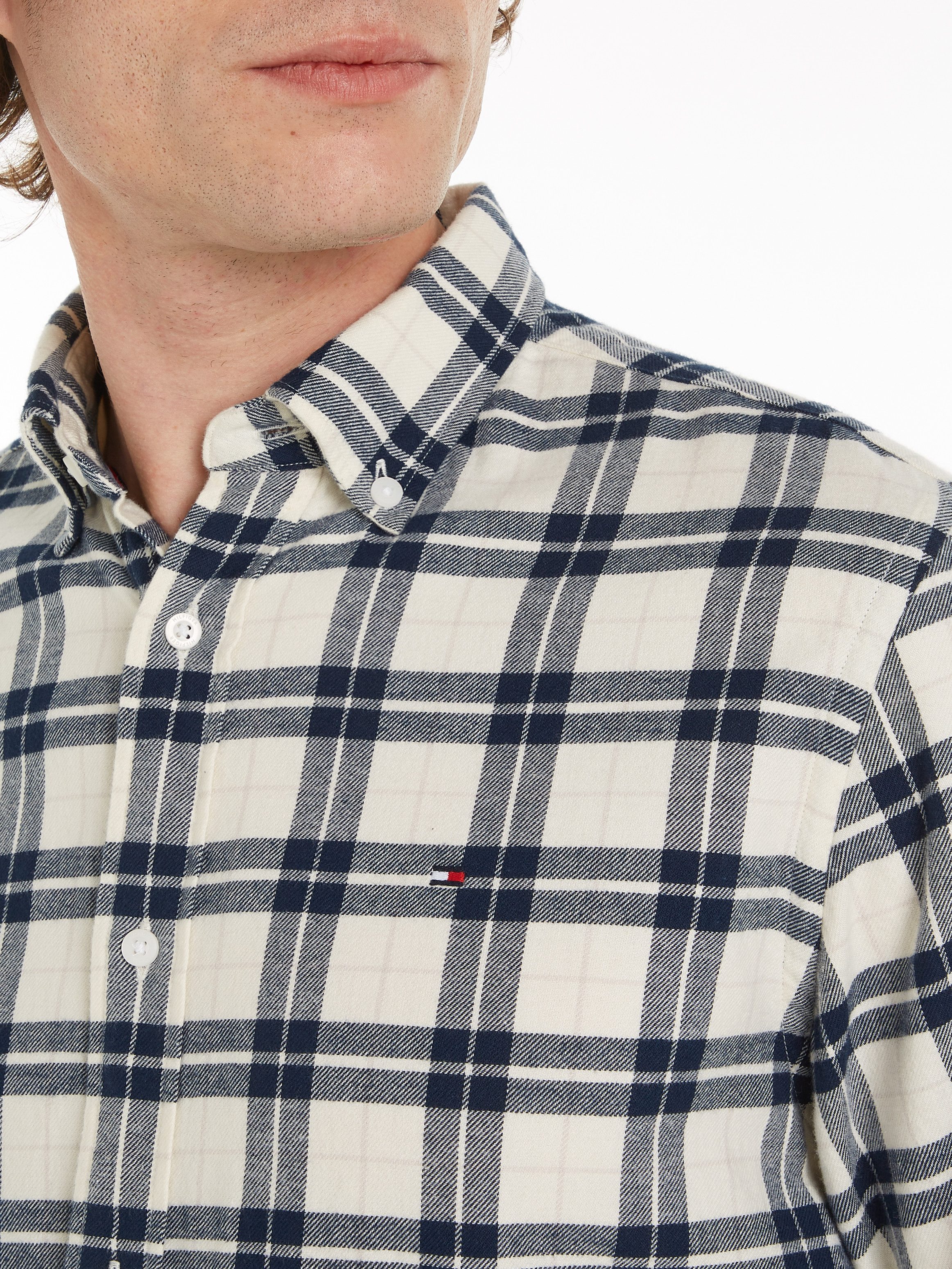 Tommy Hilfiger Overhemd met lange mouwen BRUSHED EASY CHECK RF SHIRT