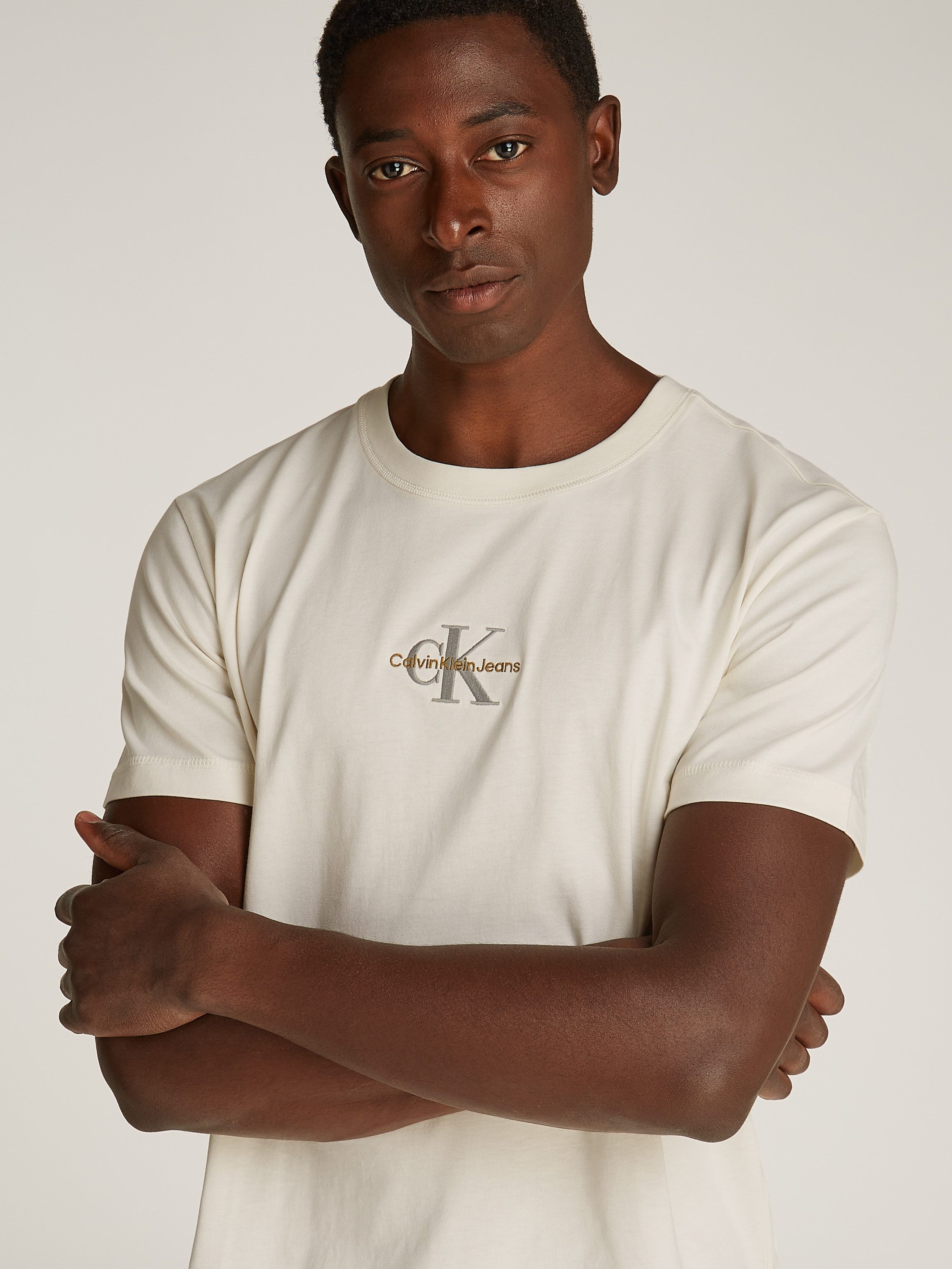 Calvin Klein T-shirt MONOLOGO TEE met een logo-opschrift