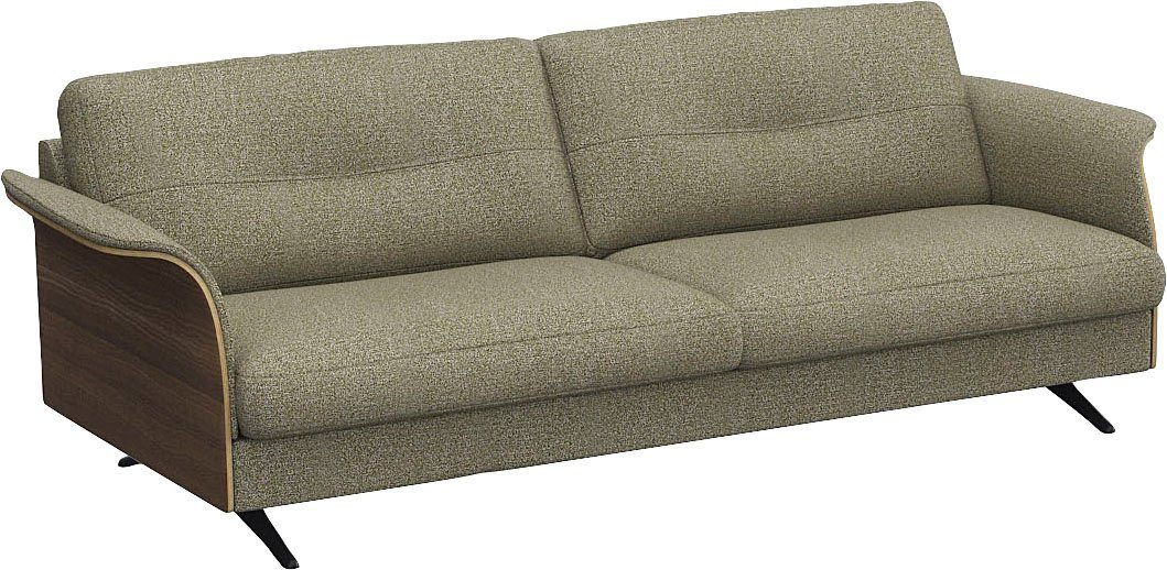 FLEXLUX 3-zitsbank Glow comfortabel en comfortabel door hoogwaardige zitconstructie, designbank