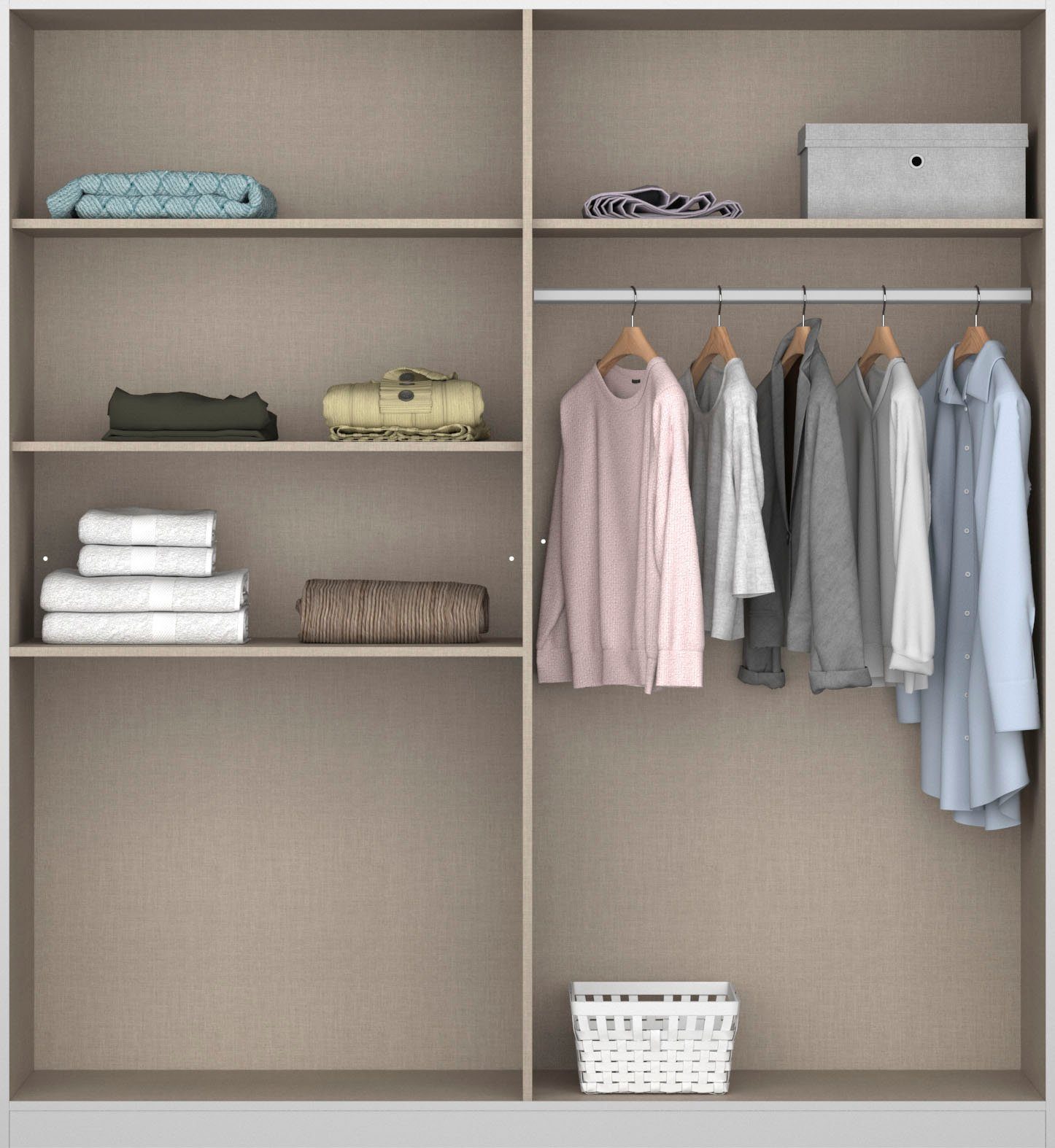 rauch Draaideurkast Kledingkast kast garderobe garderobekast topseller HOMBURG inclusief passe-partout, bovenste lade met indeling made in germany