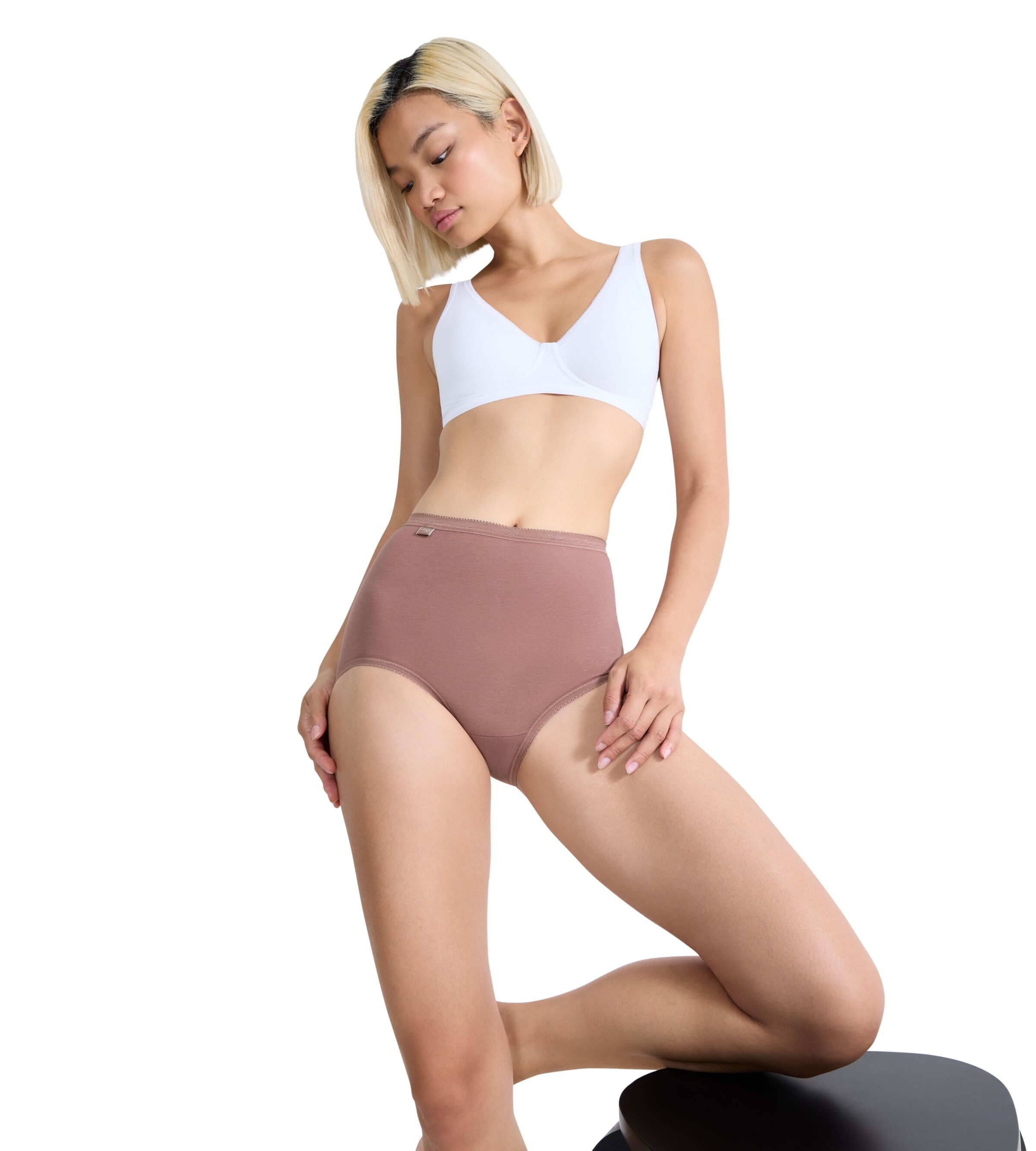 Sloggi Maxislip Basic + Katoenmix, zachte naden, single jersey (3 stuks)